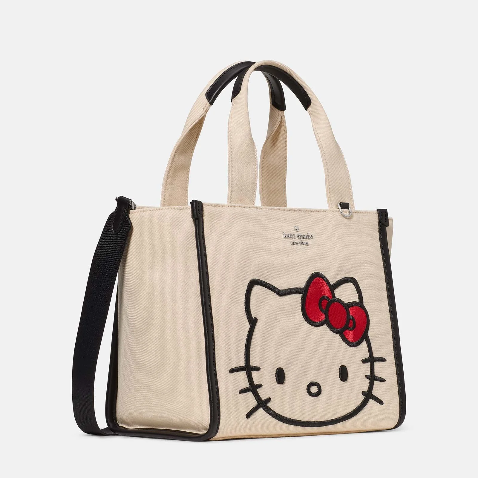 Hello Kitty x Kate Spade New York Kip Canvas Small Tote - Image 2