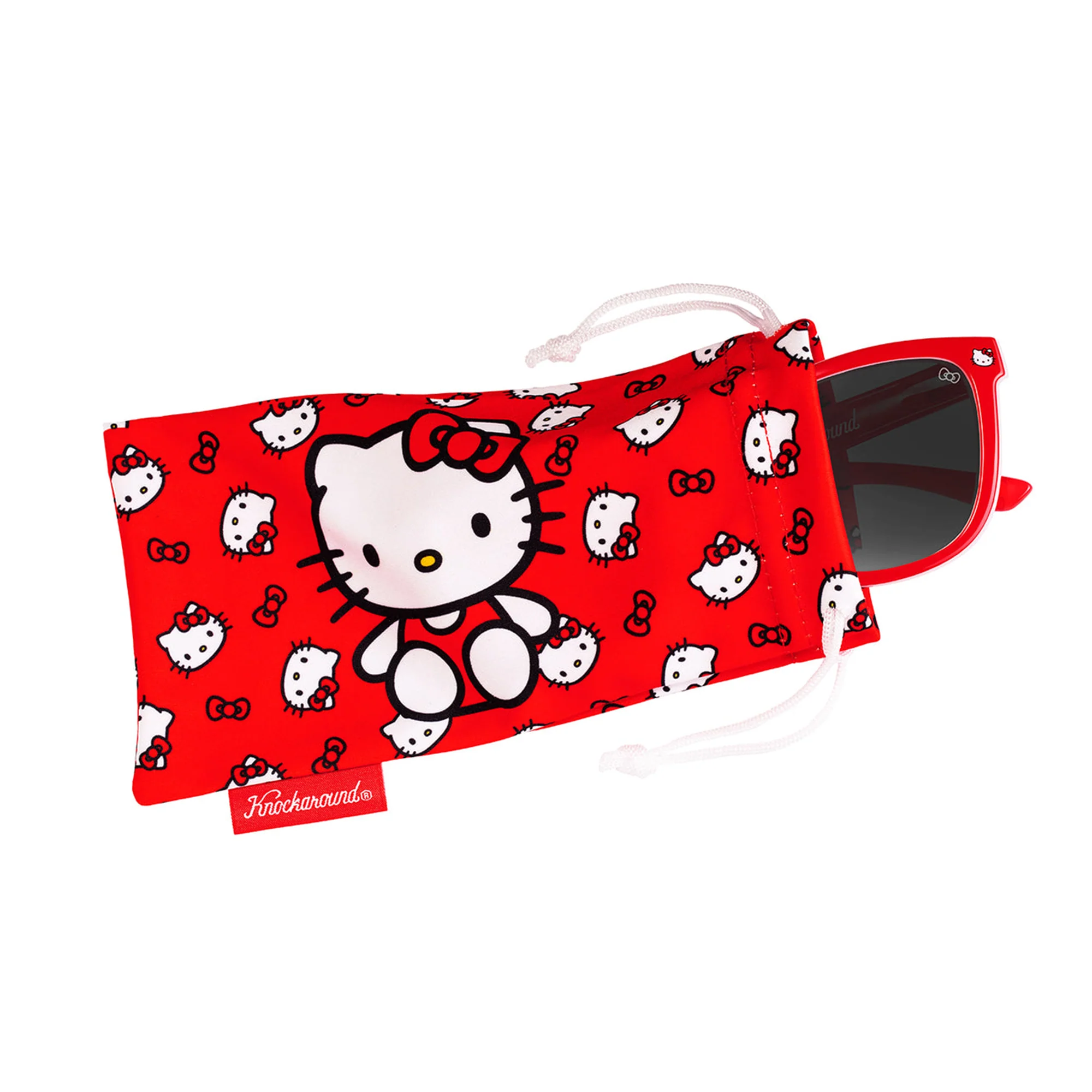 Hello Kitty x Knockaround Classic Red Sunglasses (Premiums) - Image 7