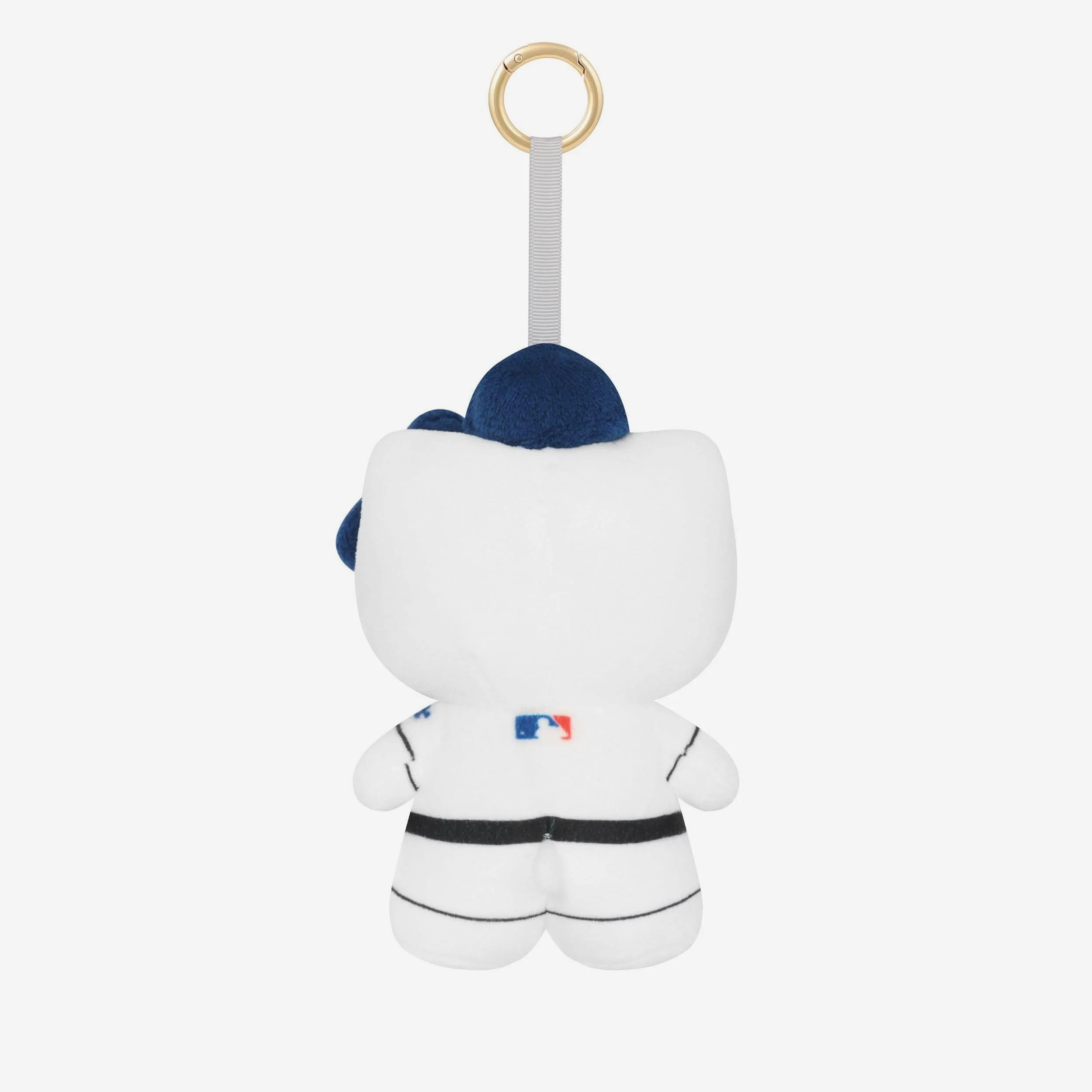 Hello Kitty x Los Angeles Dodgers Plush Mascot Keychain (Blue) - Image 4