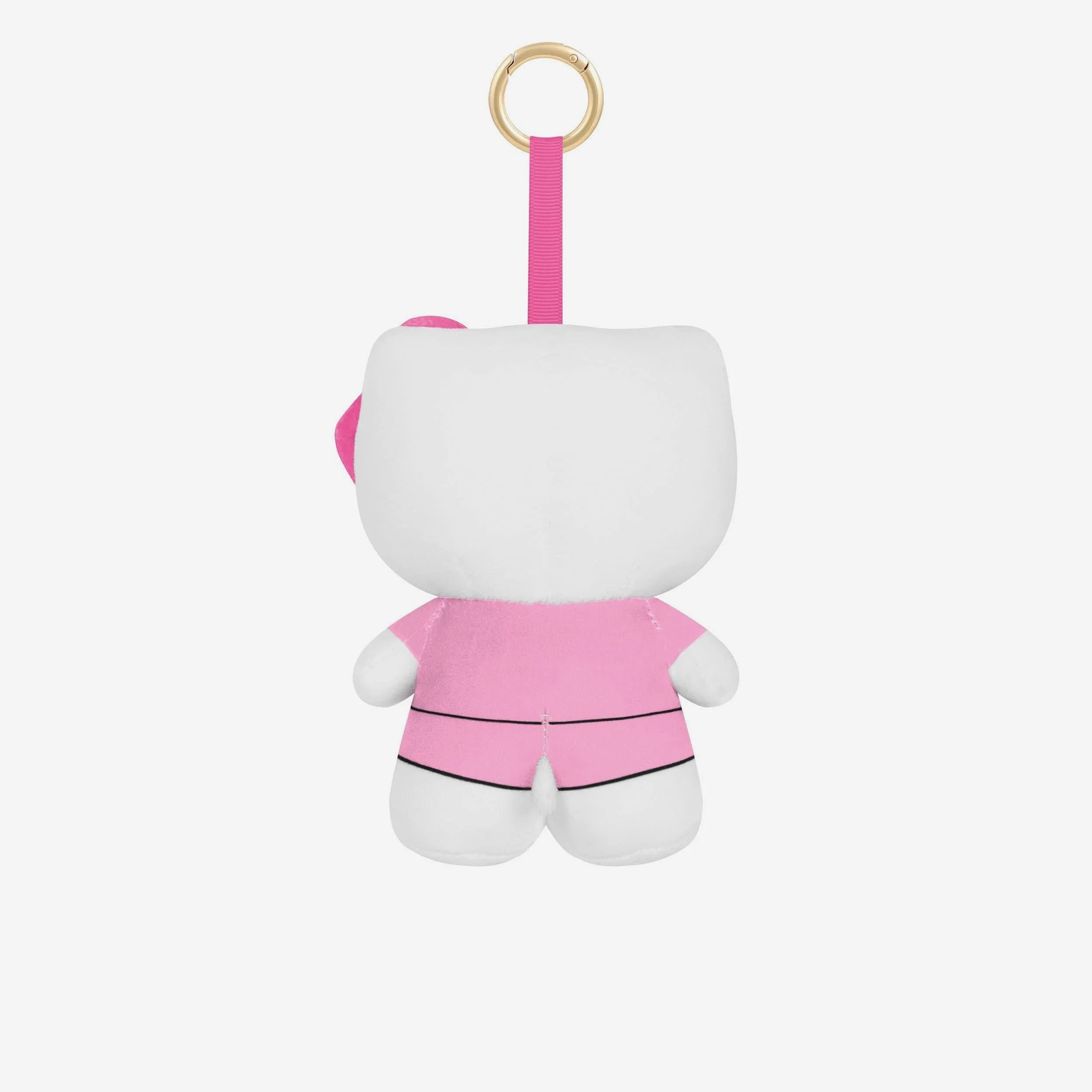 Hello Kitty x Los Angeles Dodgers Plush Mascot Keychain (Pink) - Image 2