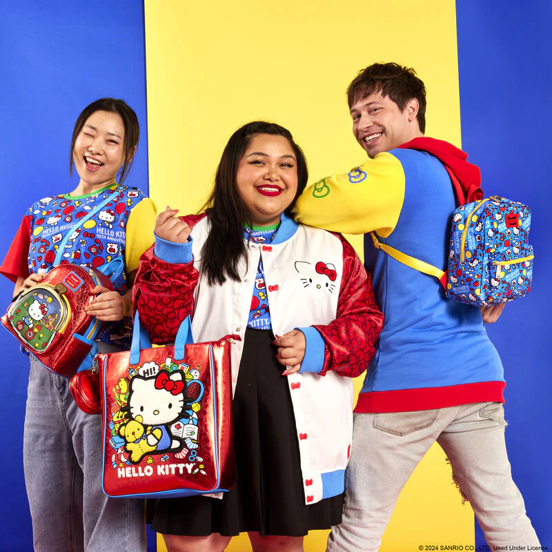 Hello Kitty x Loungefly 50th Anniversary Classic Mini Backpack - Image 2