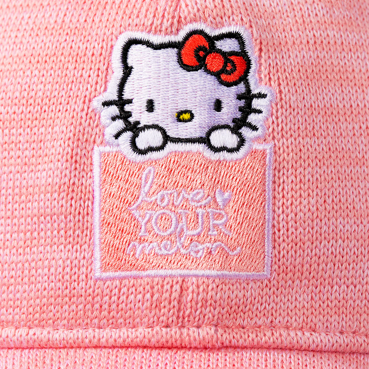 Hello Kitty x Love Your Melon Speckled Hero Cap (Pink) - Image 4