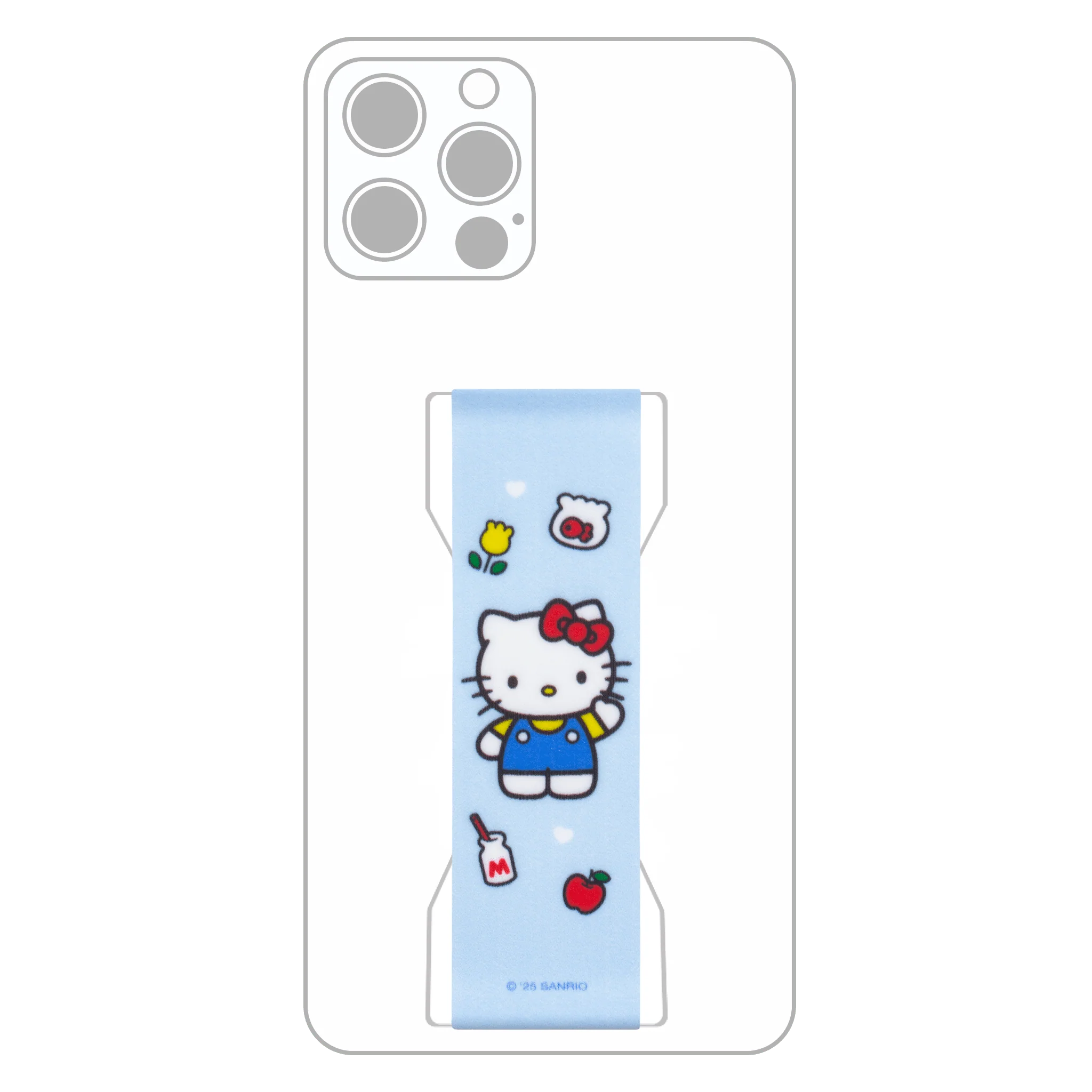 Hello Kitty x LoveHandle PRO Phone Accessory Strap (Apples + Milk) - Image 2