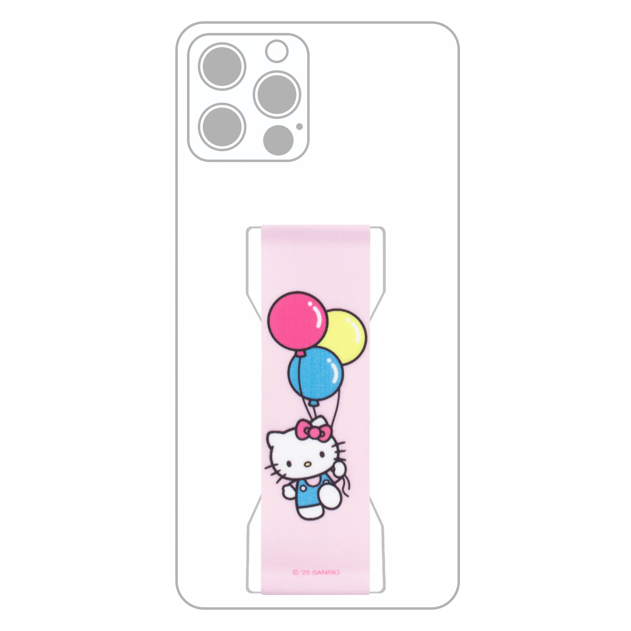 Hello Kitty x LoveHandle PRO Phone Accessory Strap (Balloons) - Image 2