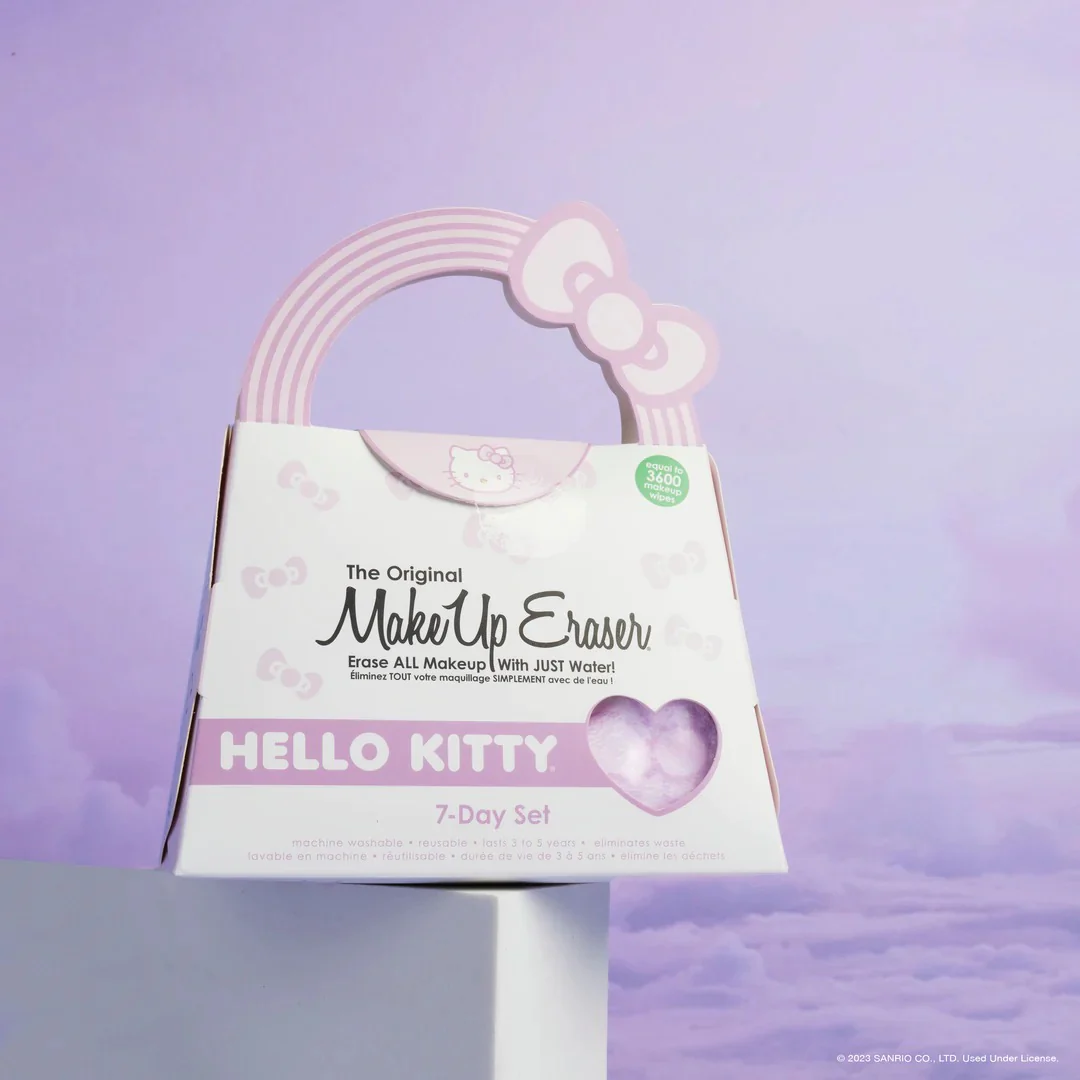 Hello Kitty x MakeUp Eraser 7-Day Set (Pastel) - Image 6