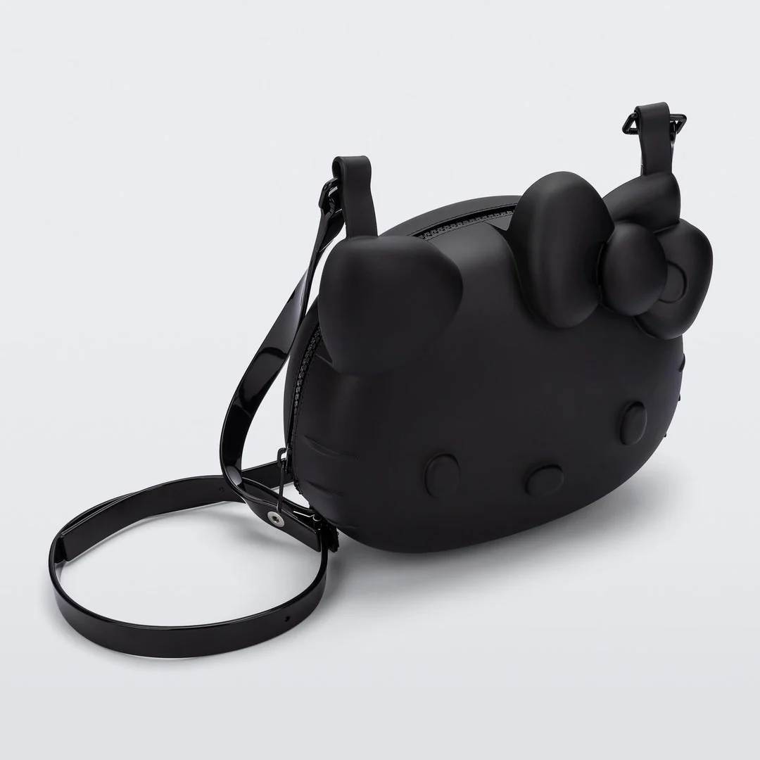 Hello Kitty x Melissa 3D Figural Shoulder Cute Bag (Black) - Image 4
