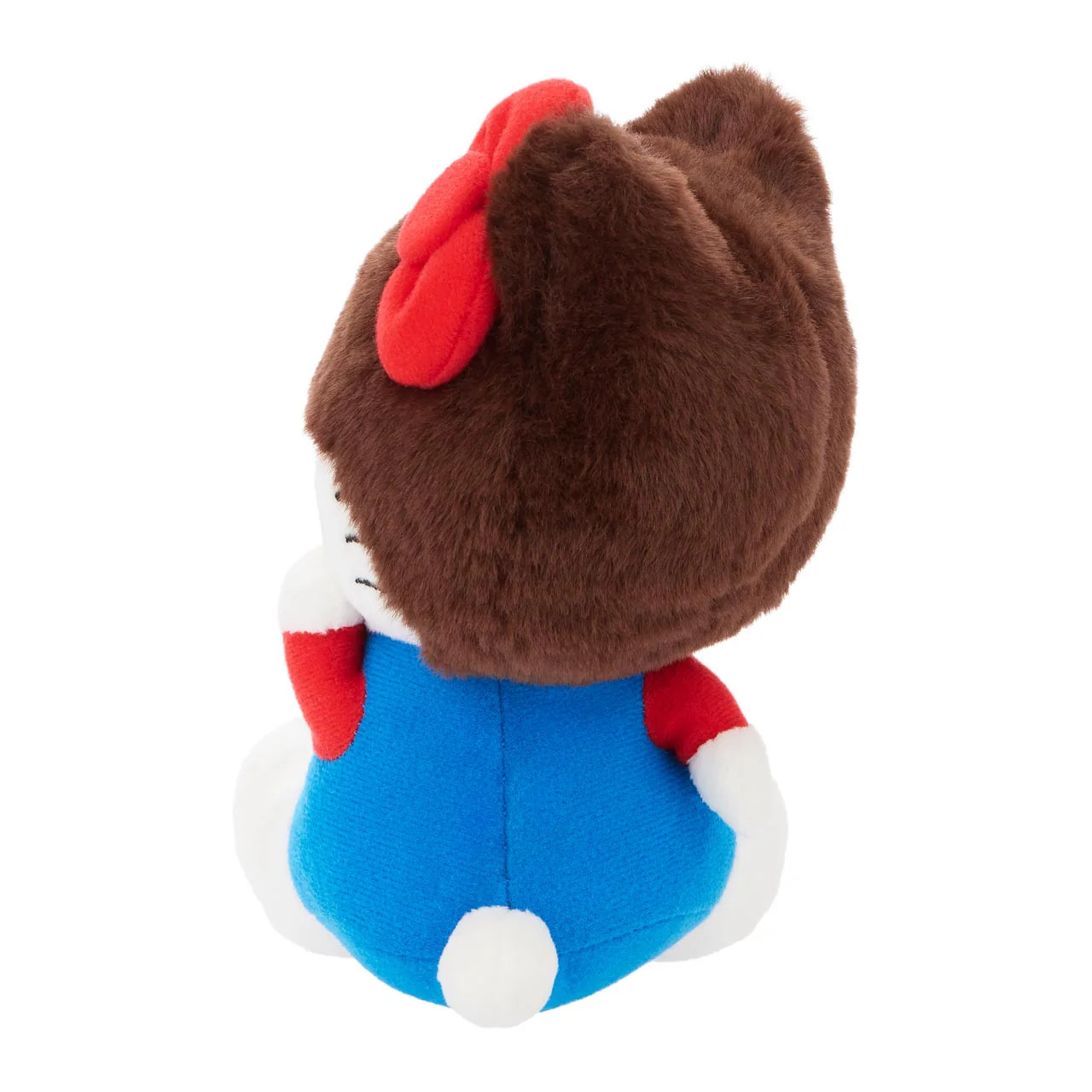 Hello Kitty x Monchhichi 7" Overalls Plush (Hello Kitty) - Image 5
