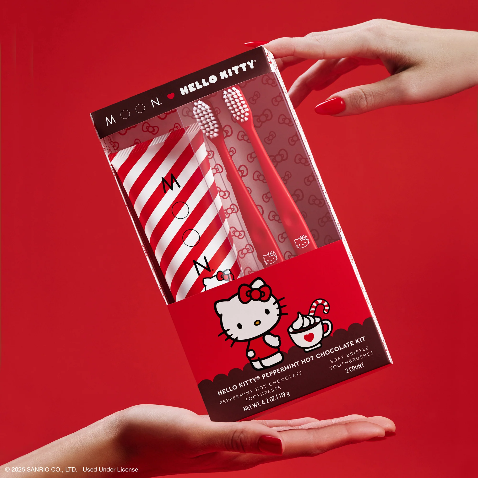 Hello Kitty x MOON Oral Beauty Peppermint Hot Chocolate Kit - Image 2
