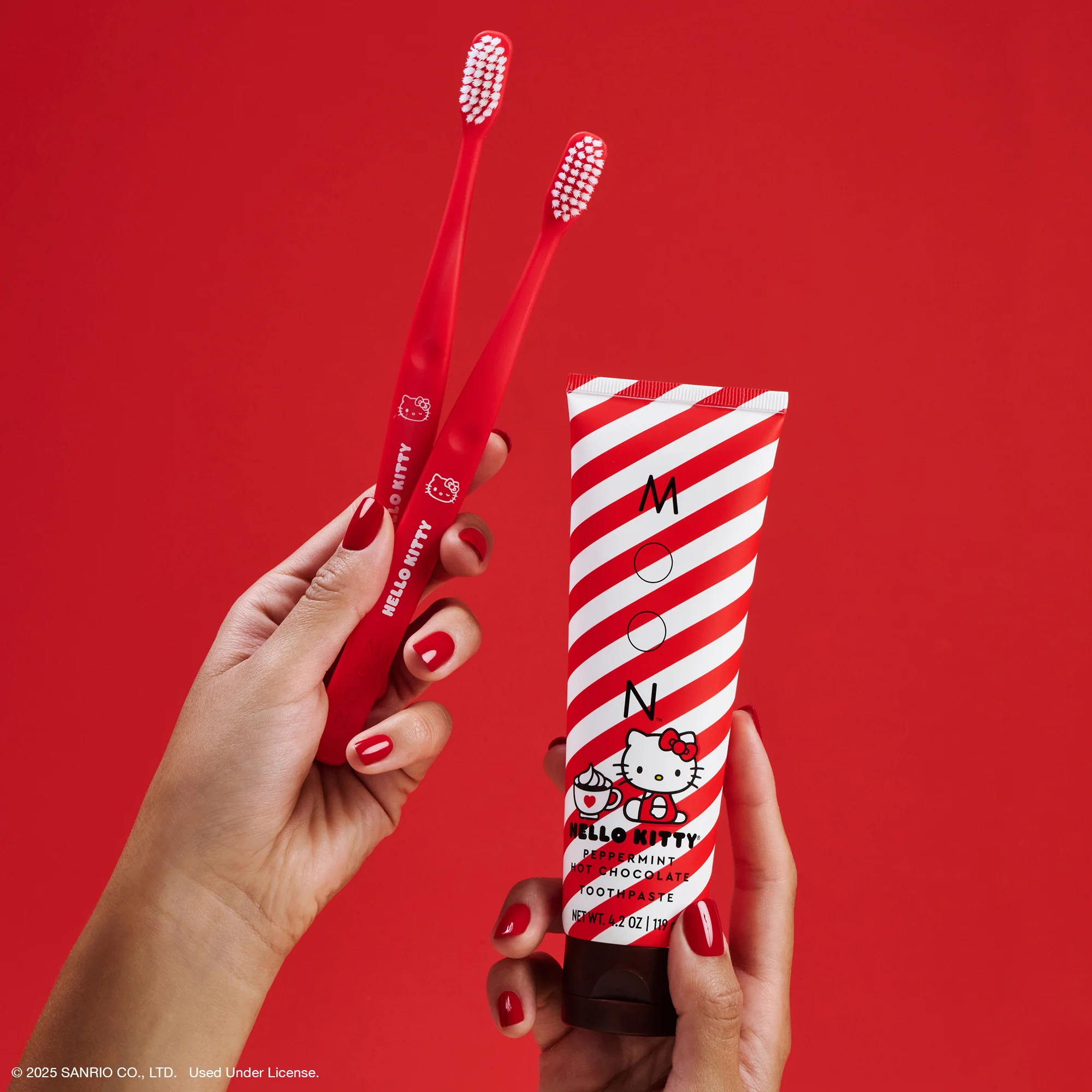 Hello Kitty x MOON Oral Beauty Peppermint Hot Chocolate Kit - Image 6