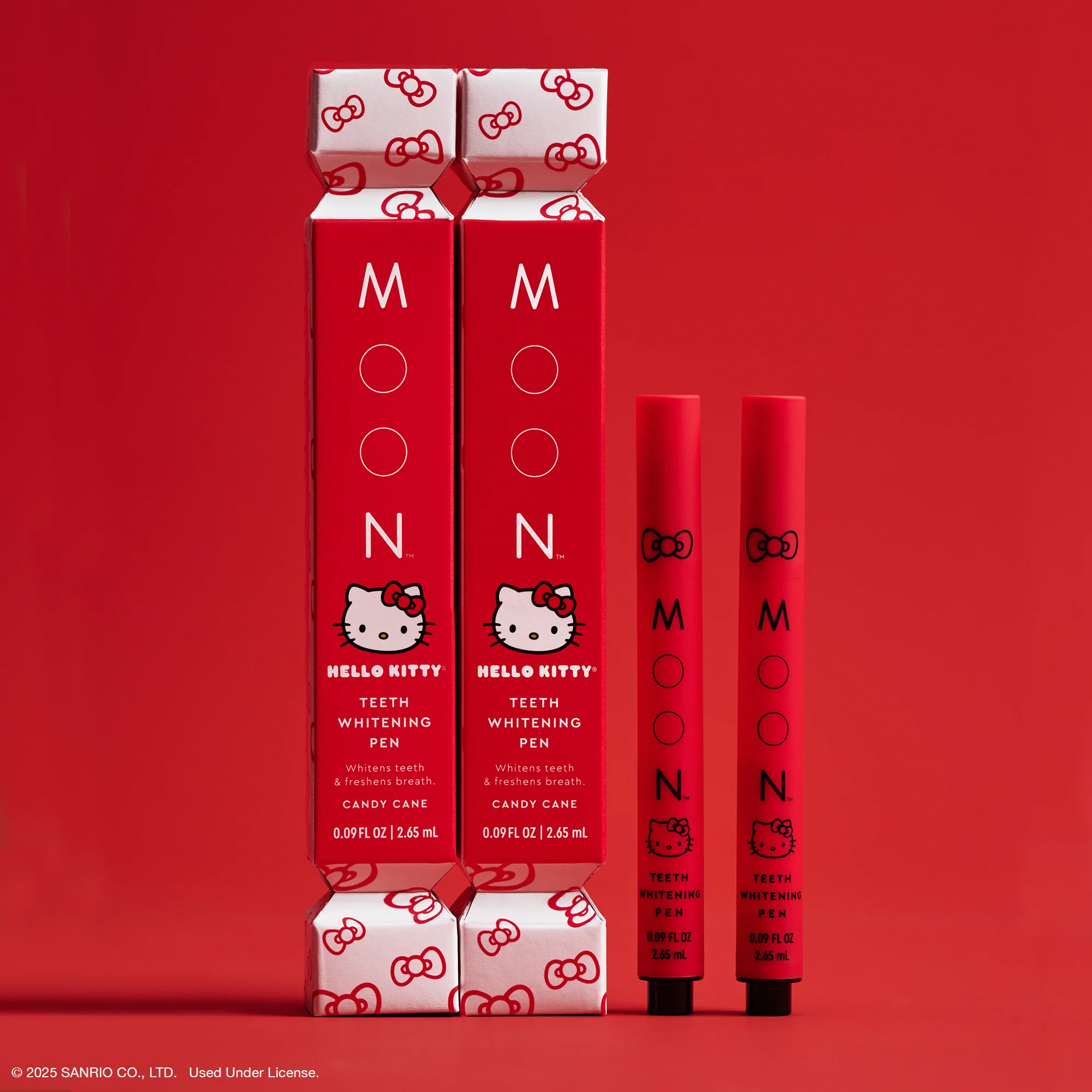 Hello Kitty x MOON Oral Beauty Whitening Pen Duo (Candy Cane) - Image 5