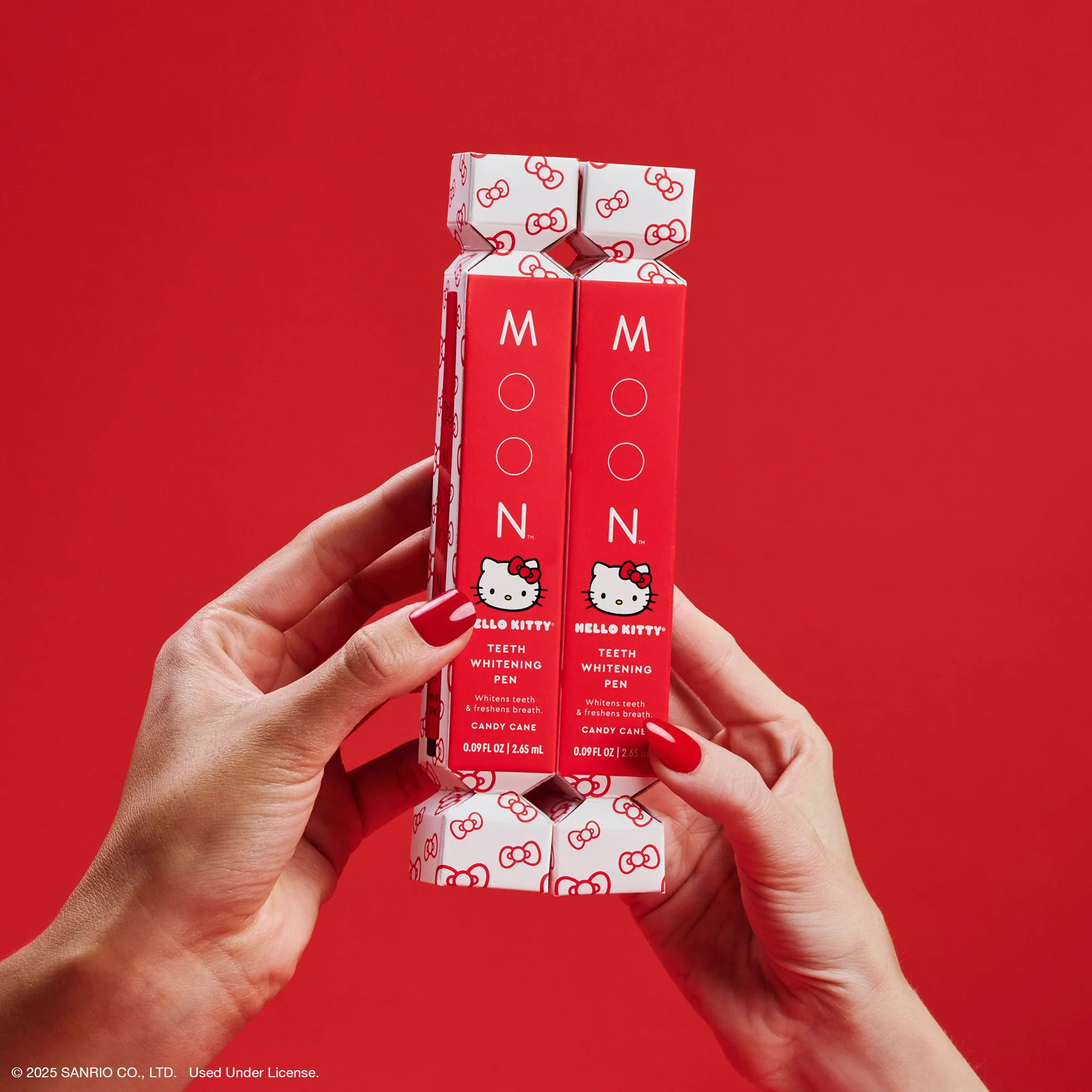 Hello Kitty x MOON Oral Beauty Whitening Pen Duo (Candy Cane) - Image 6