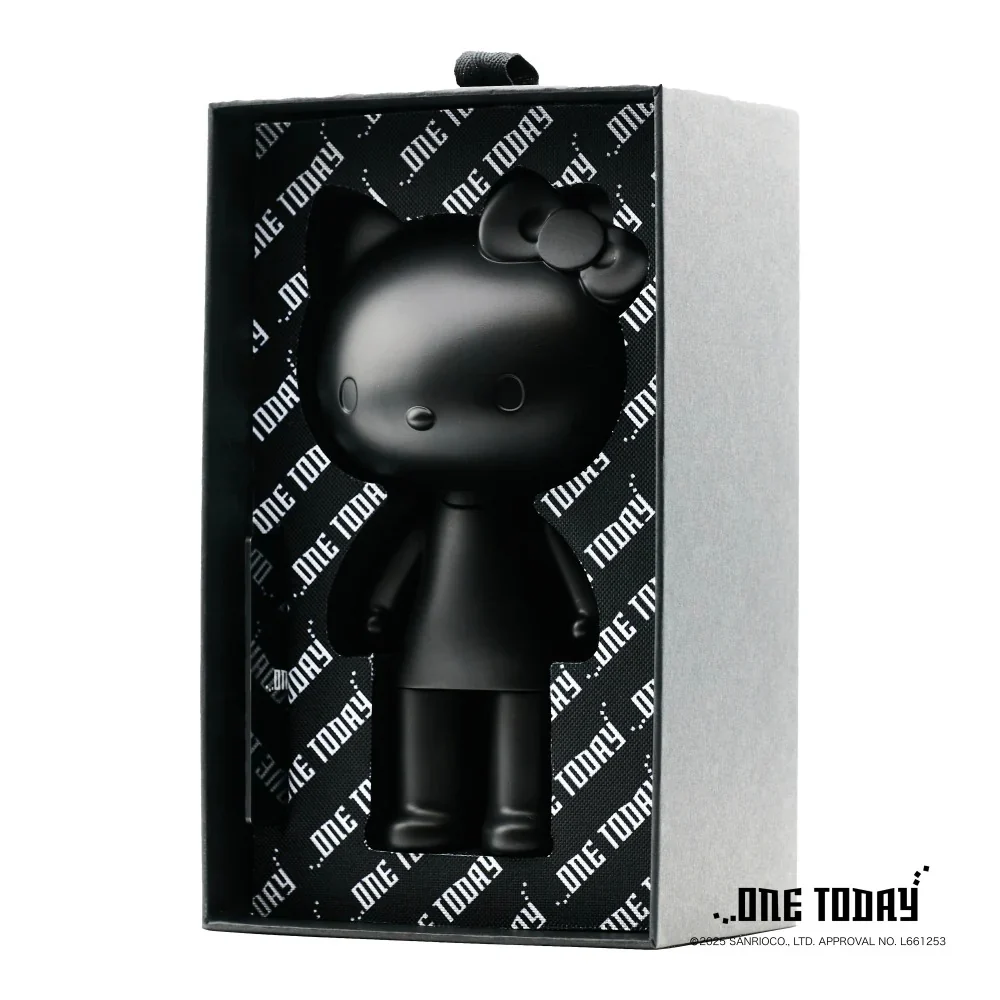 Hello Kitty x ONE TODAY Figurine (Black - Black Series) - Image 2