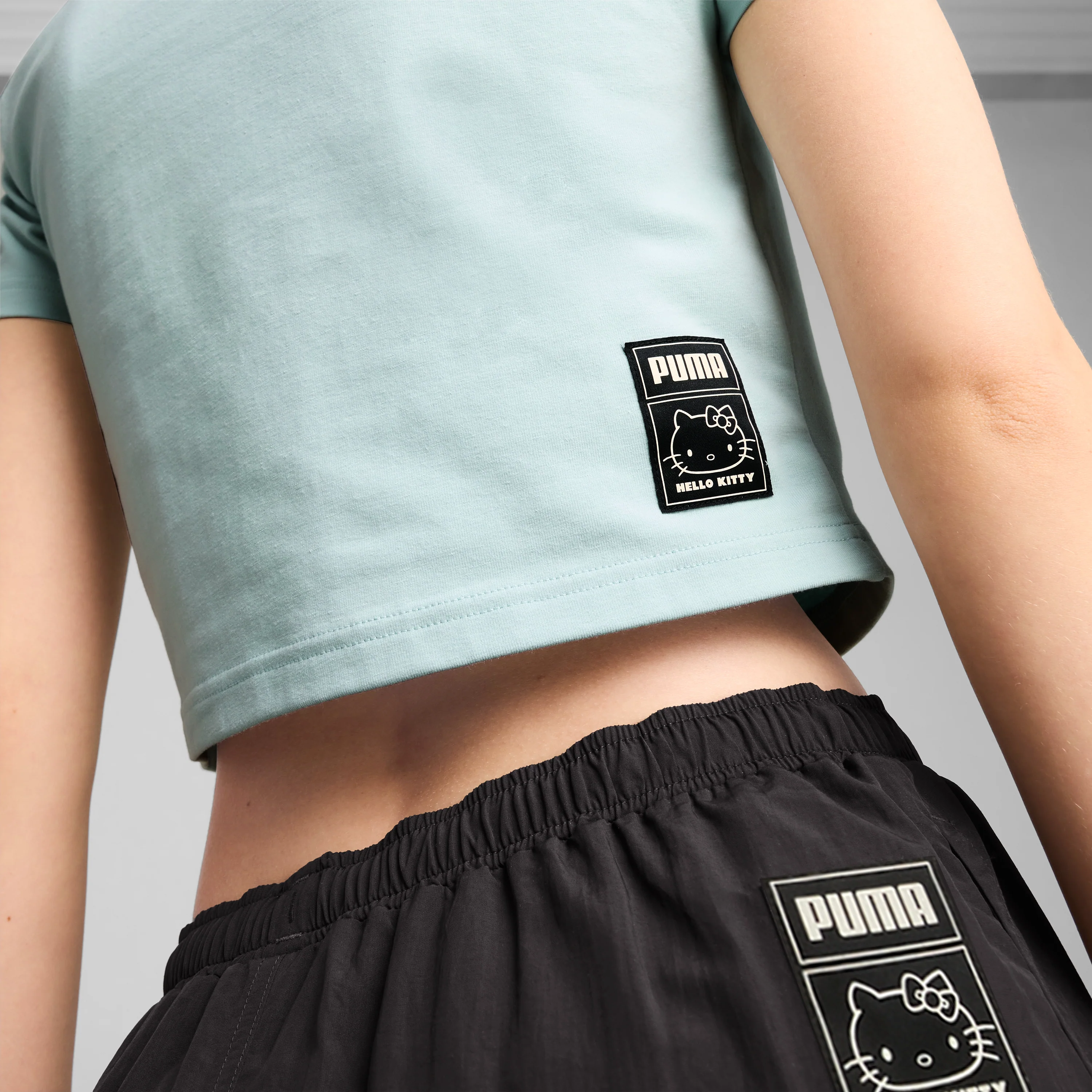 Hello Kitty x PUMA Graphic Baby Tee (Modern Mint) - Image 2