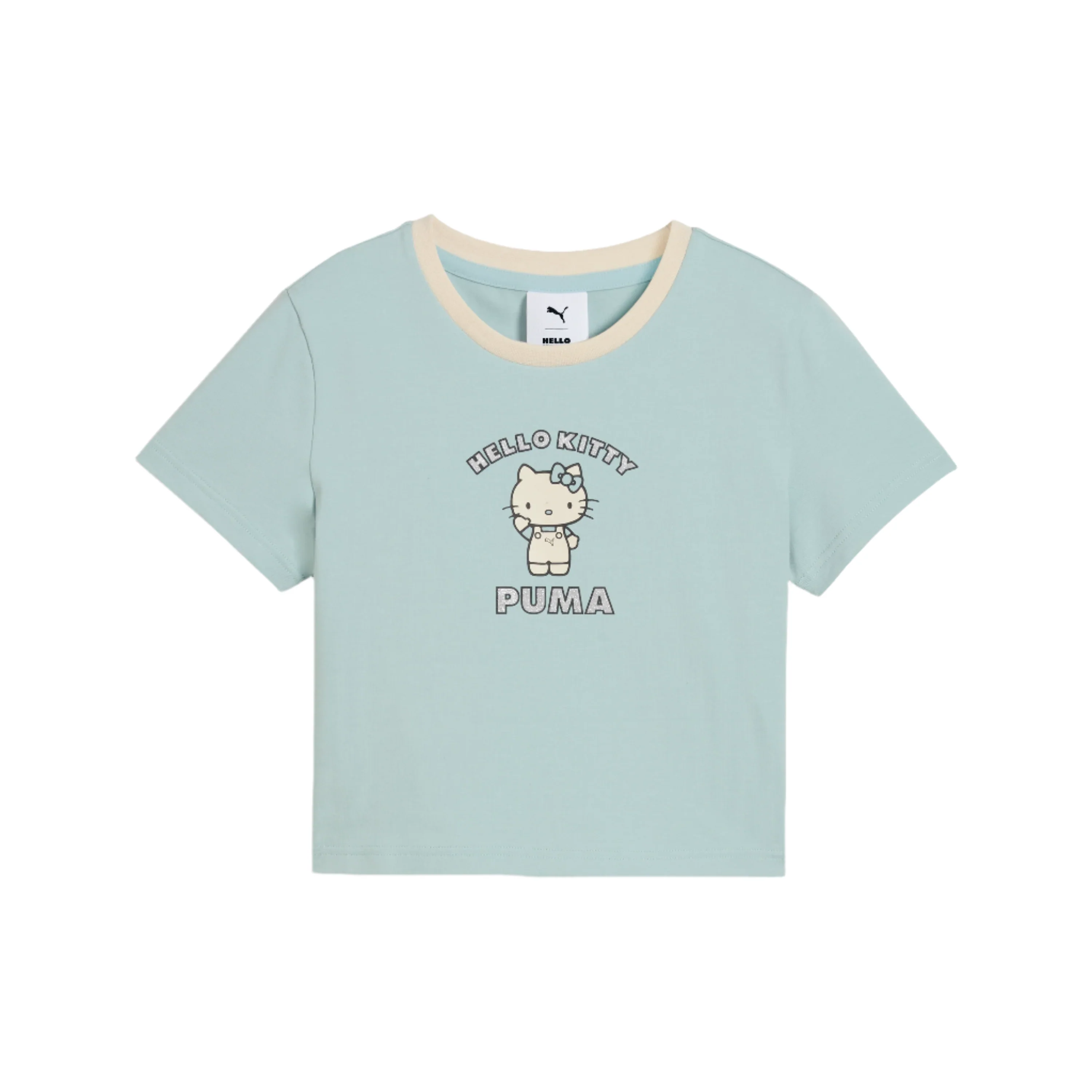 Hello Kitty x PUMA Graphic Baby Tee (Modern Mint) - Image 4