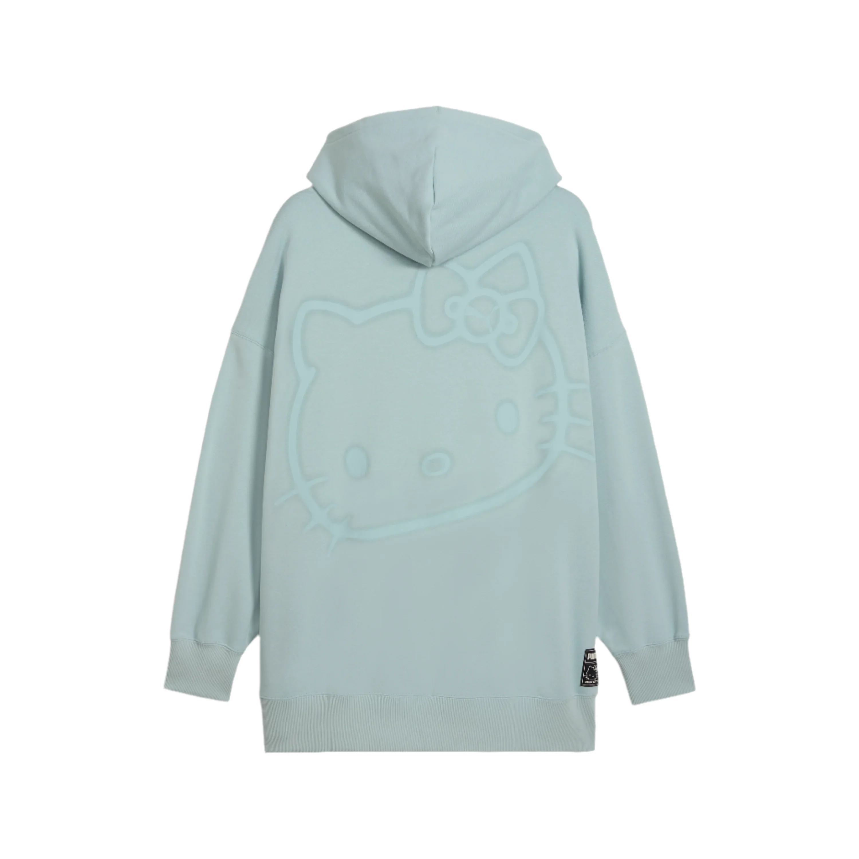 Hello Kitty x PUMA Graphic Oversized Hoodie (Modern Mint) - Image 7