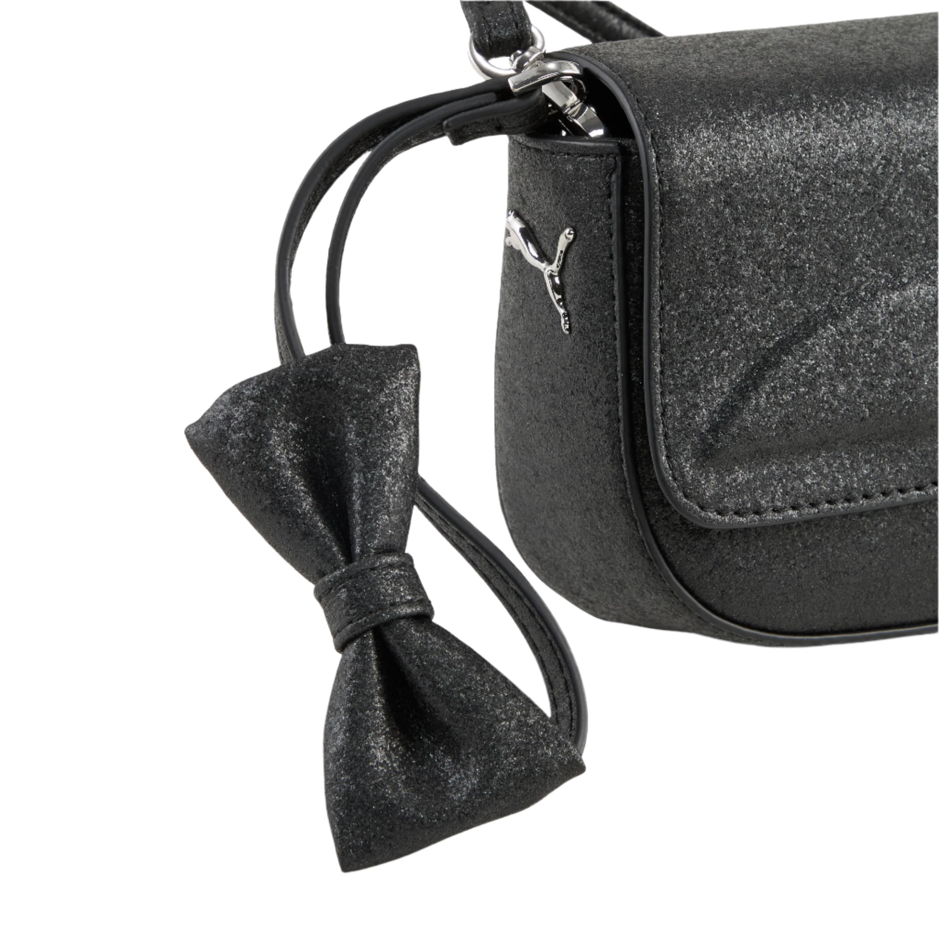 Hello Kitty x PUMA Mini Hobo Bag (PUMA Black) - Image 4