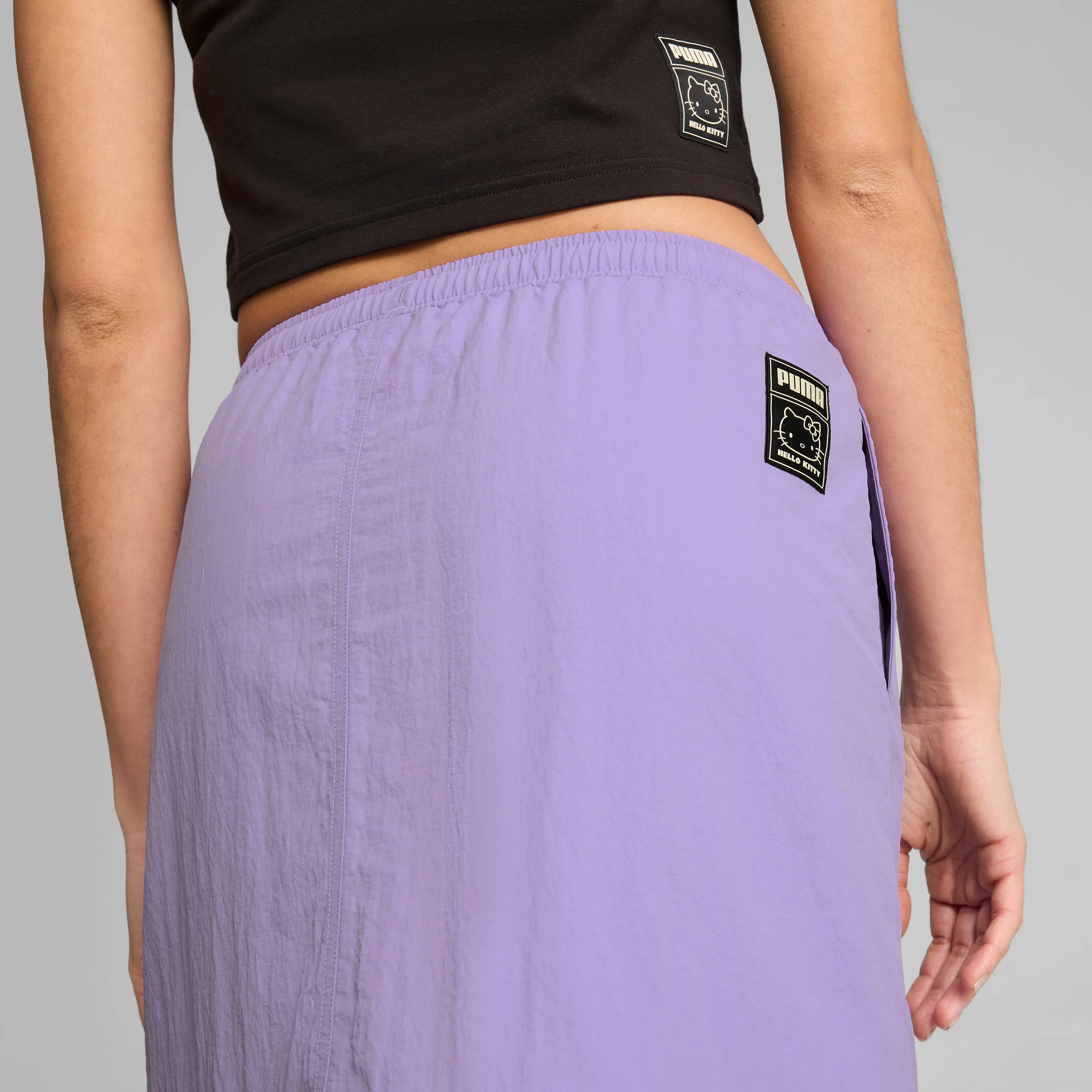 Hello Kitty x PUMA Woven Convertible Maxi Skirt (Lavender Alert) - Image 5