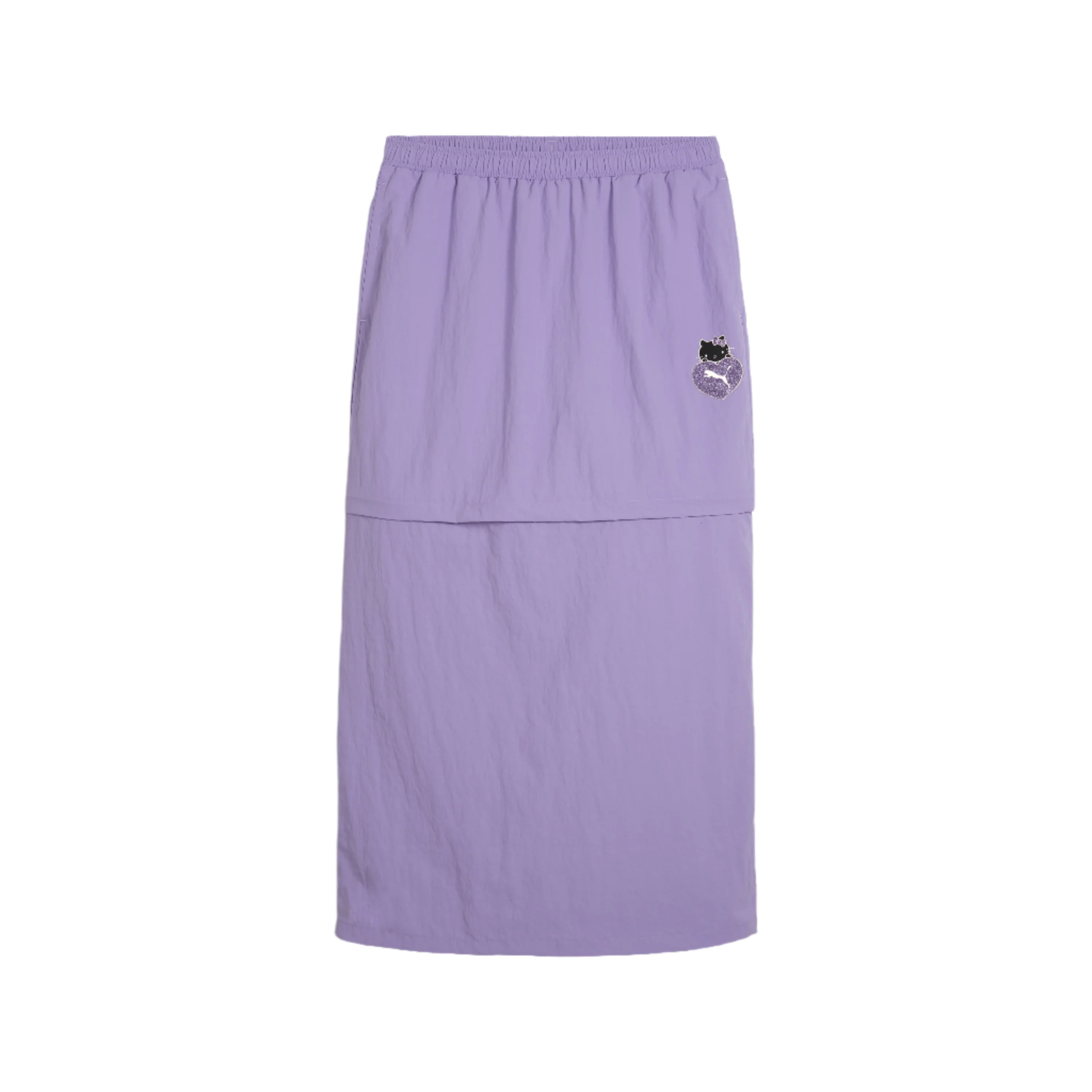 Hello Kitty x PUMA Woven Convertible Maxi Skirt (Lavender Alert) - Image 6