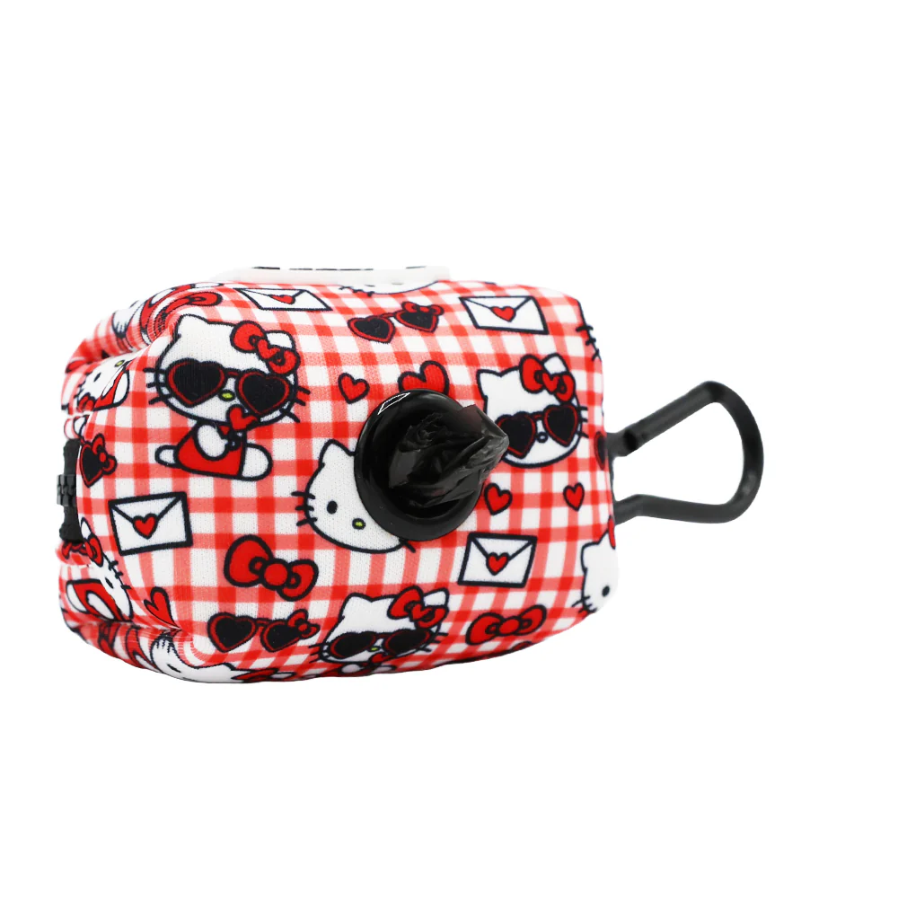 Hello Kitty x Sassy Woof Waste Bag Holder (Classic Red) - Image 2