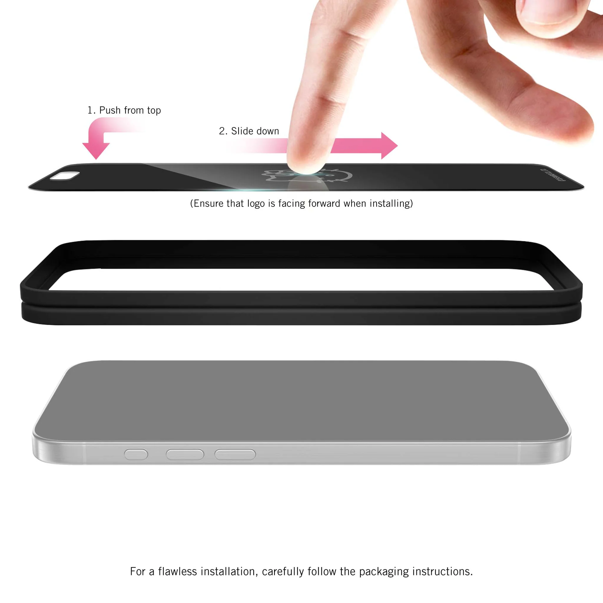 Hello Kitty x Screen Skinz Main Privacy Screen Protector - Image 5