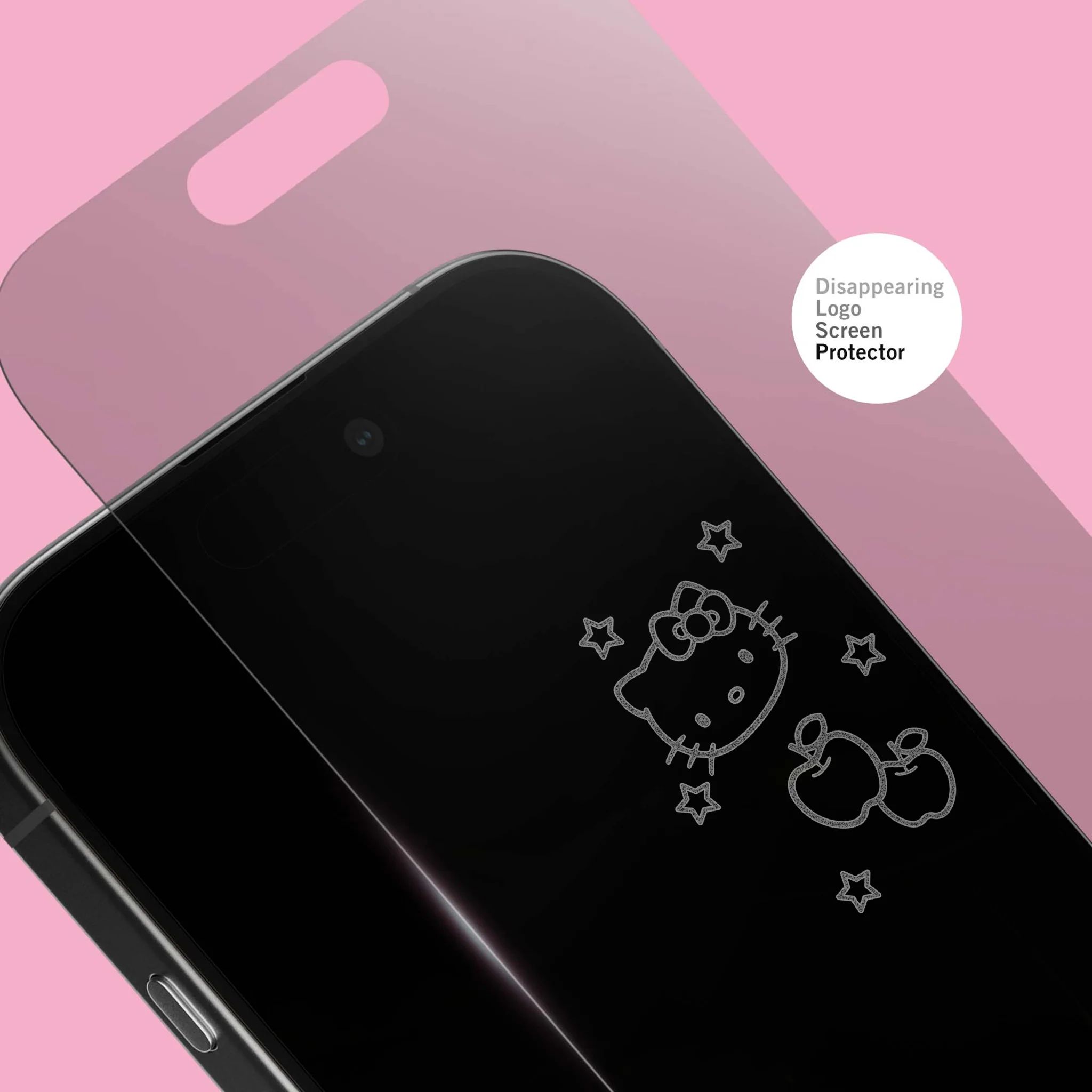Hello Kitty x Screen Skinz Stars Clear Screen Protector - Image 2