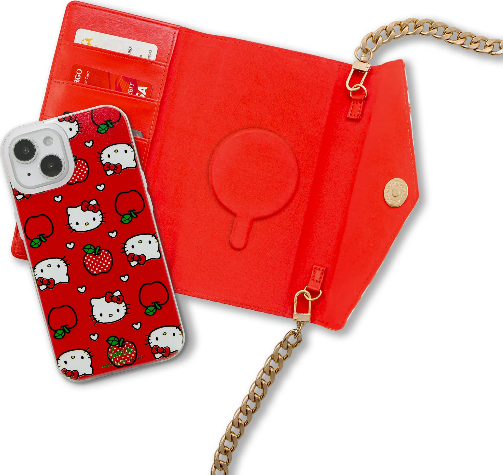 Hello Kitty x Sonix Apples Detachable Wallet Case - Image 2