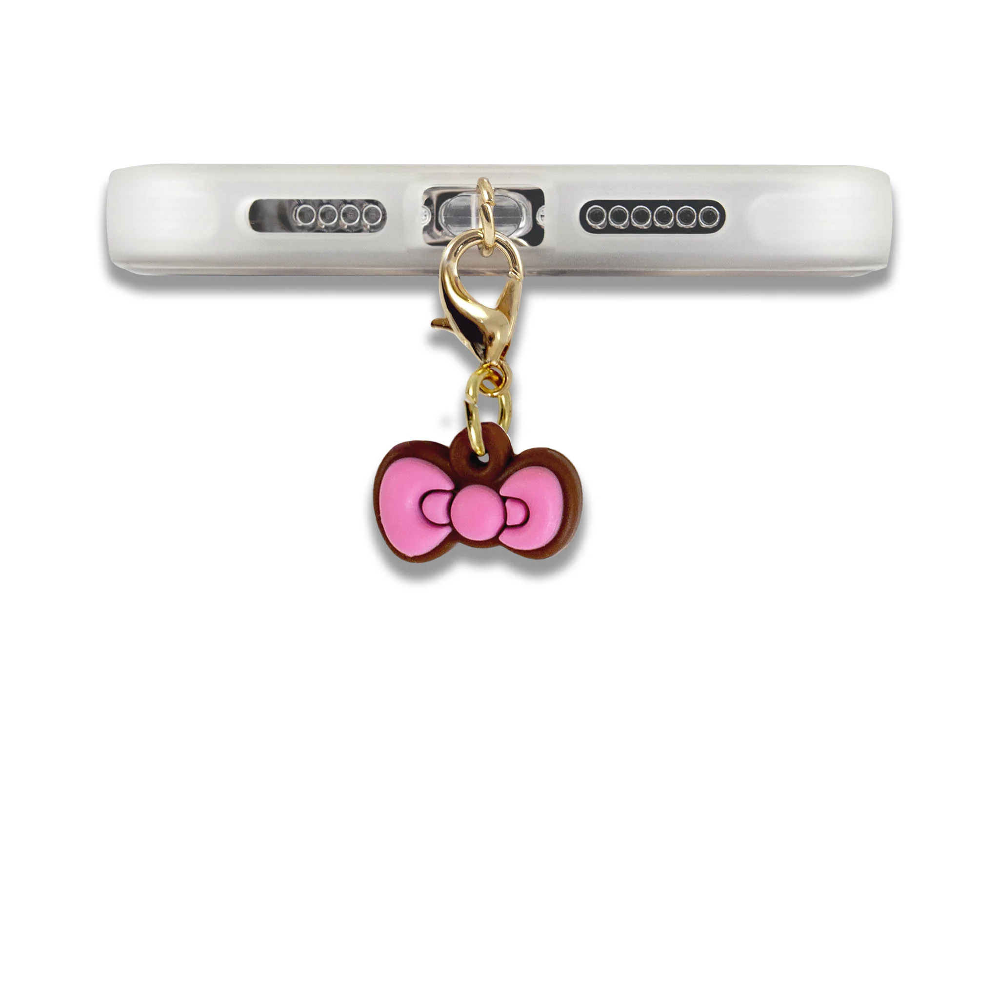 Hello Kitty x Sonix Pink Bows Charging Port 3-Pc Charms Set - Image 6