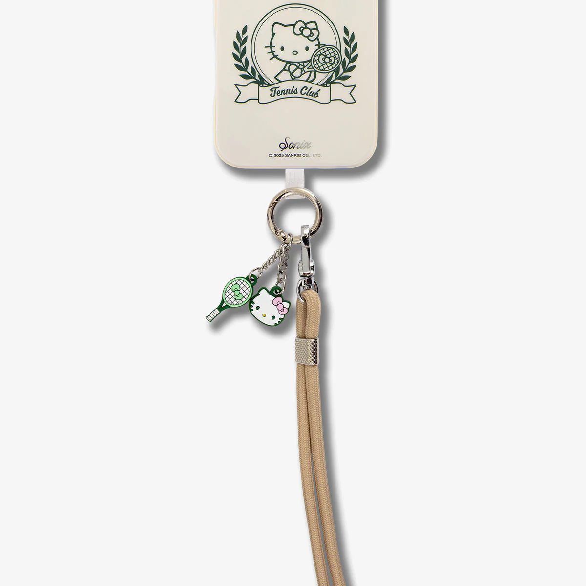Hello Kitty x Sonix Tennis Club Crossbody Phone Strap with Charms - Image 3
