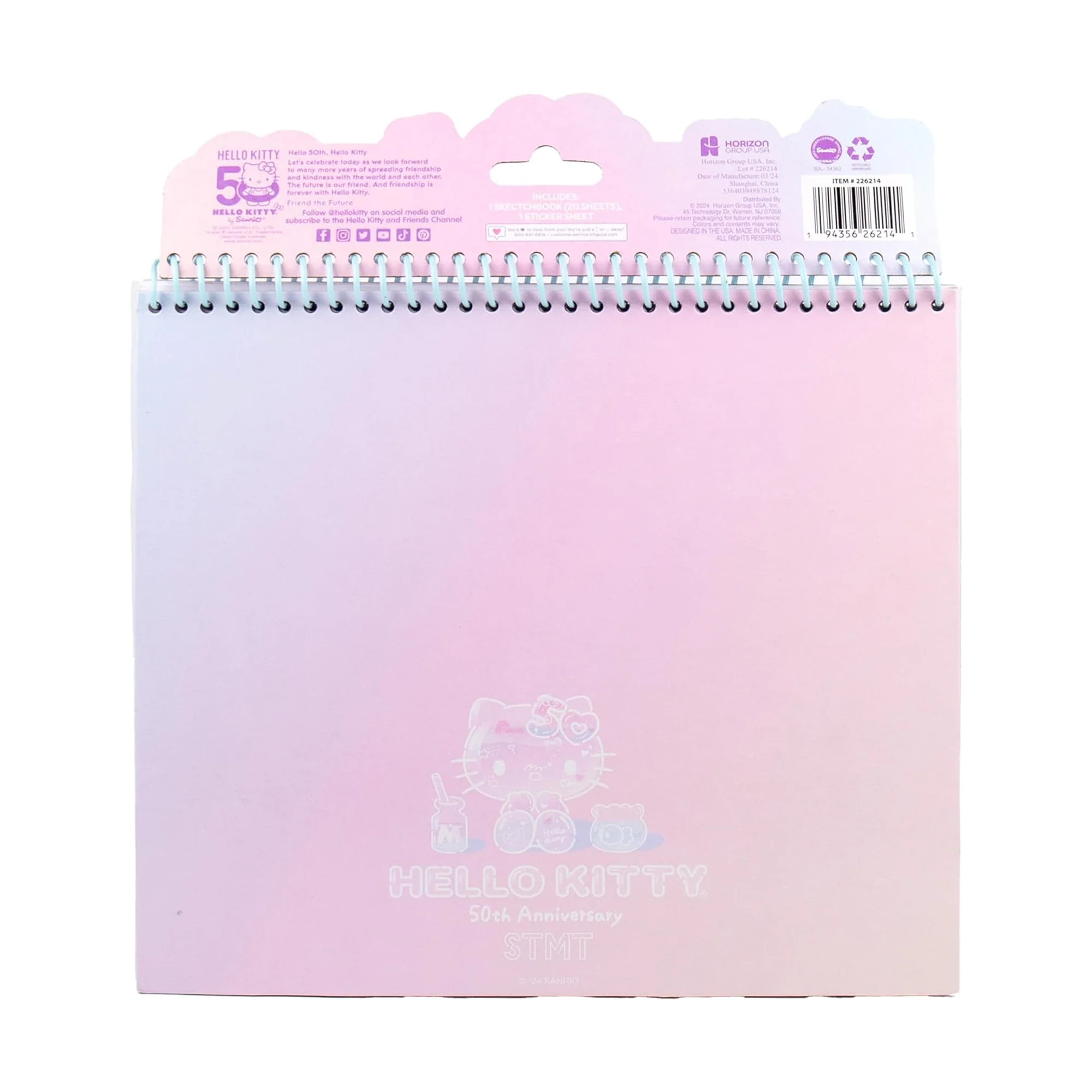 Hello Kitty x STMT 50th Anniversary Sketchbook - Image 3