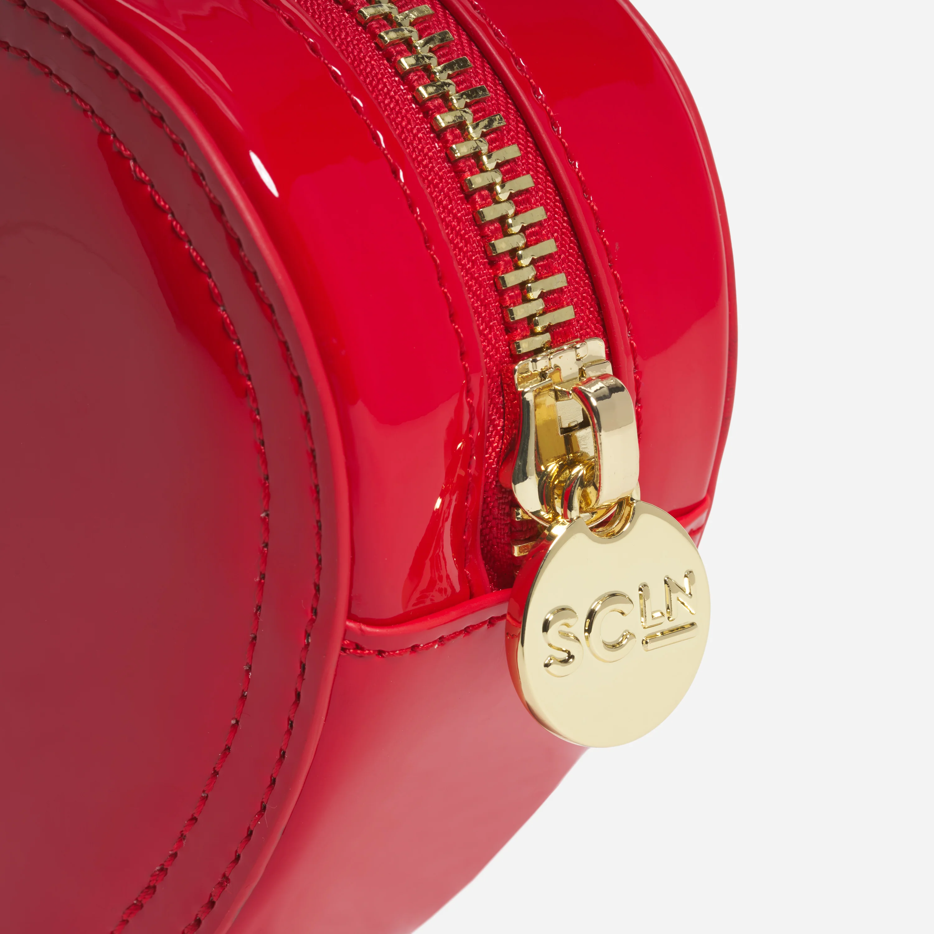 Hello Kitty x Stoney Clover Lane Clear Front Heart Pouch (Apple) - Image 4