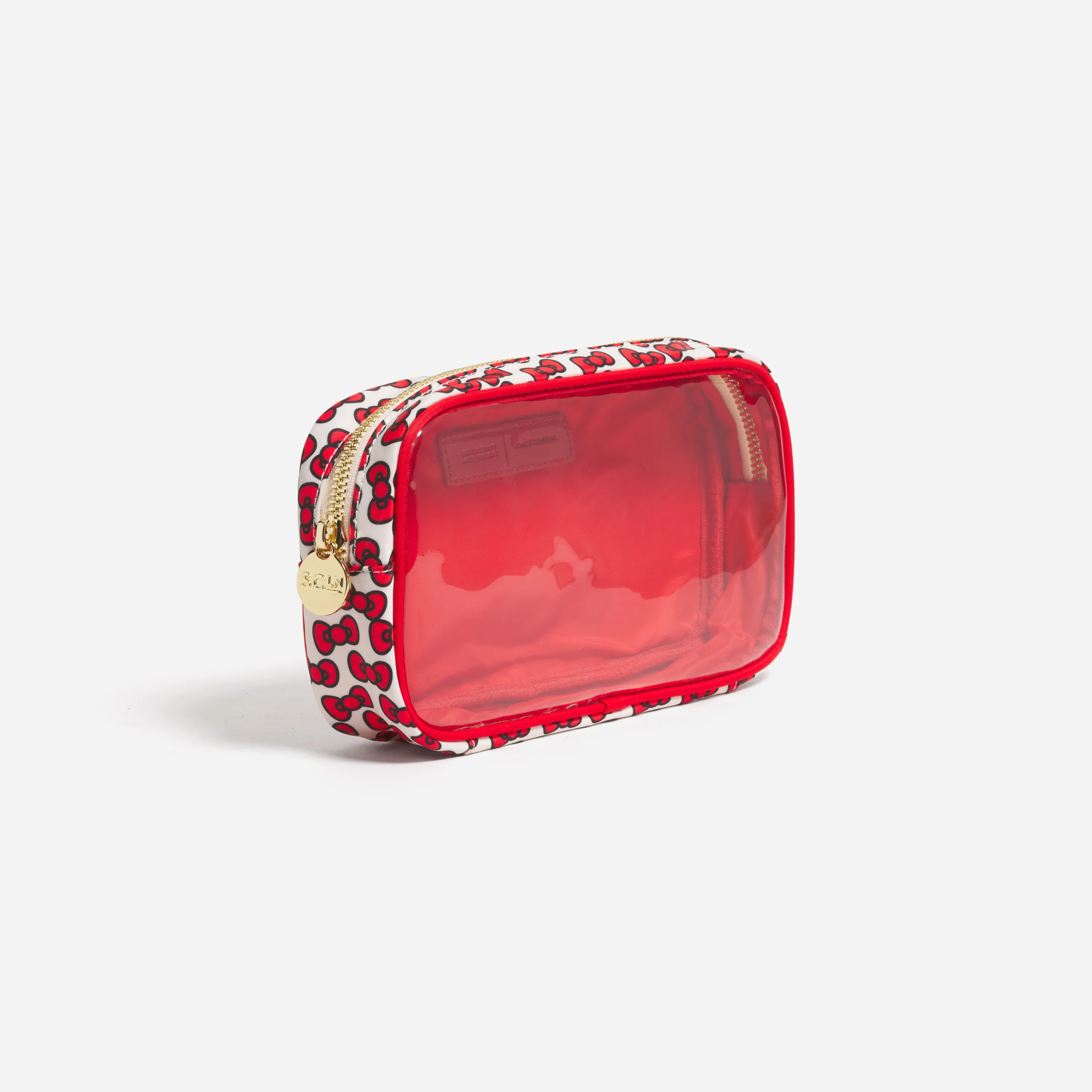 Hello Kitty x Stoney Clover Lane Clear Front Small Pouch (Hello Kitty Bows) - Image 3