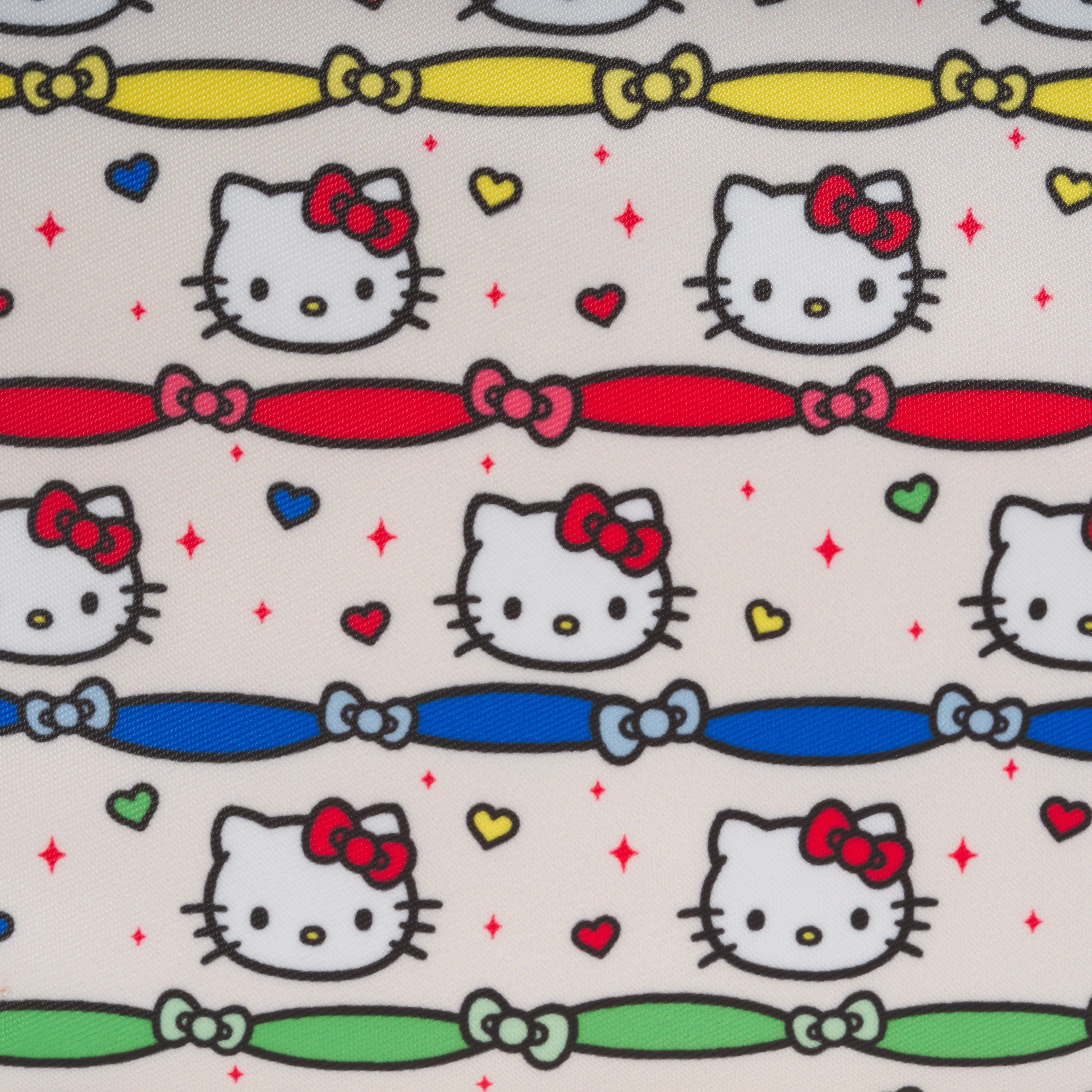 Hello Kitty x Stoney Clover Lane Small Pouchette (Hello Kitty Ribbon Stripe) - Image 6