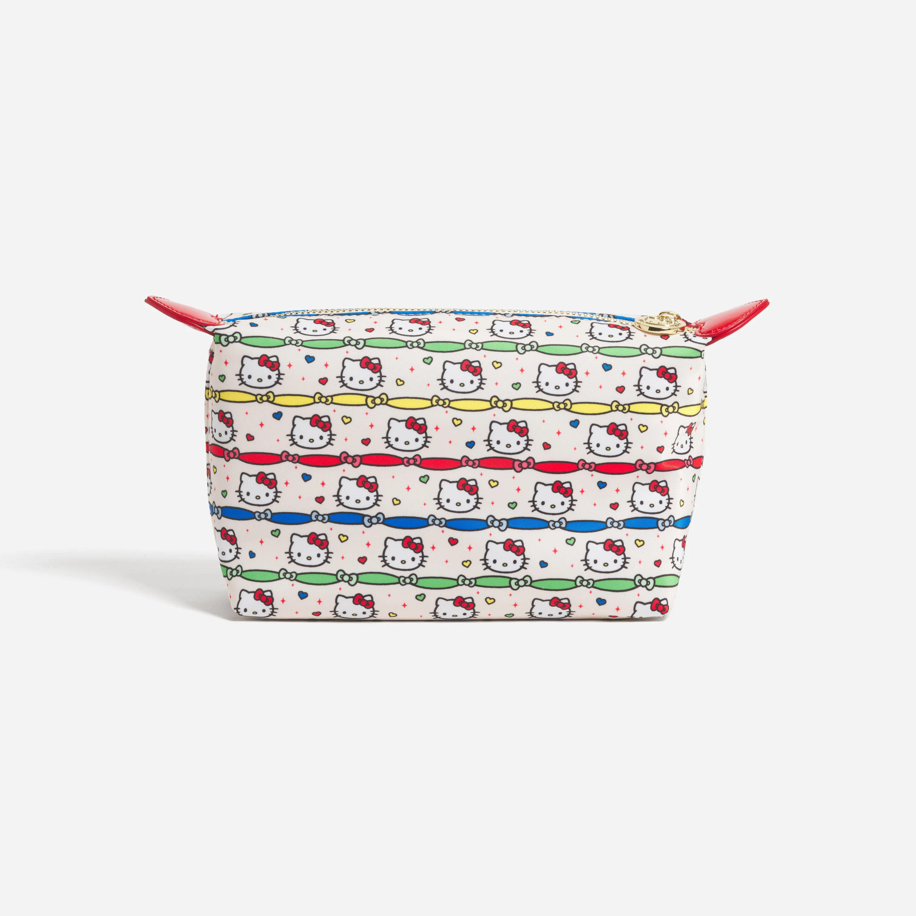 Hello Kitty x Stoney Clover Lane Small Pouchette (Hello Kitty Ribbon Stripe) - Image 8