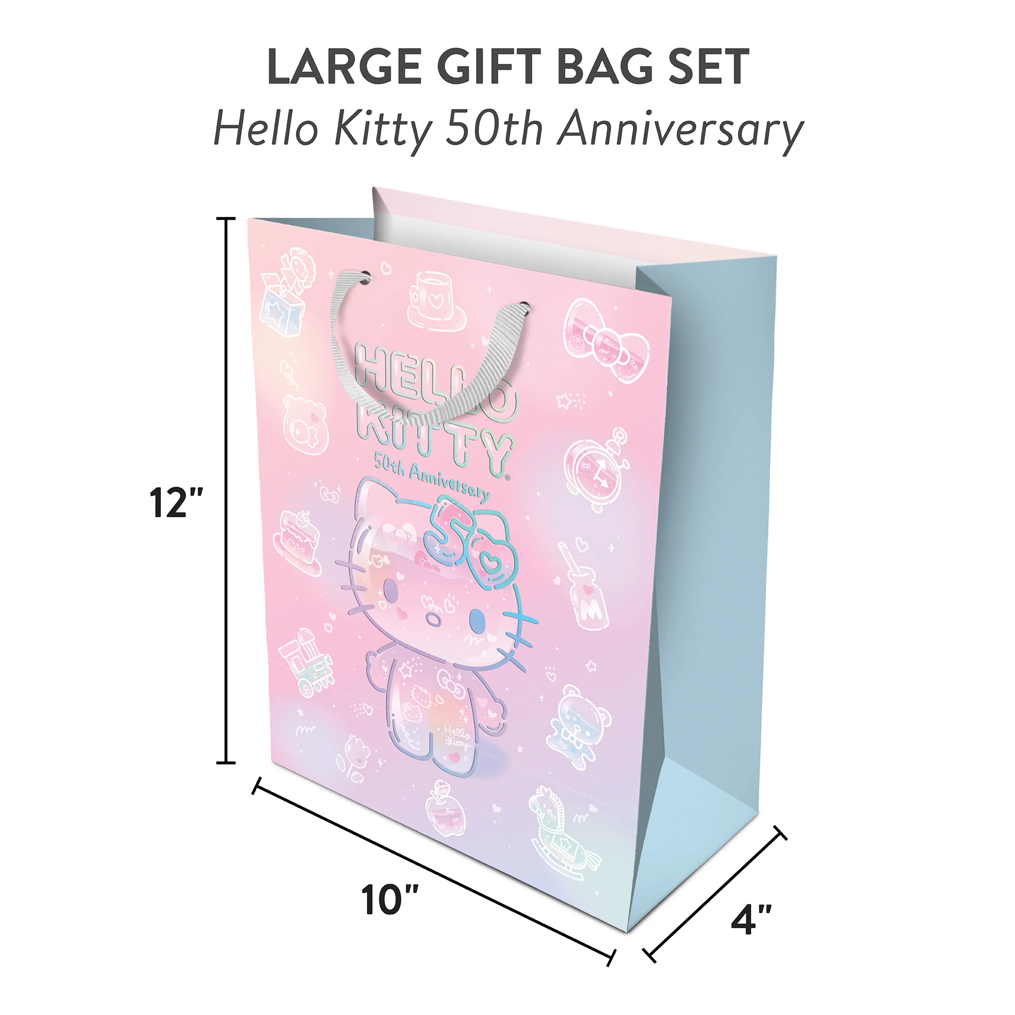 Hello Kitty x Studio Oh! 50th Anniversary Gift Bag Set - Image 6