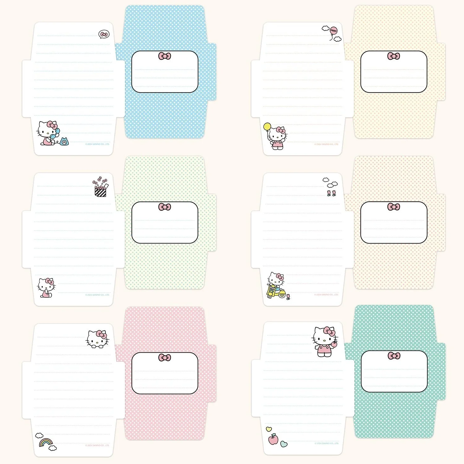 Hello Kitty x Studio Oh! Classic Pink Mini Memo with Stickers - Image 3