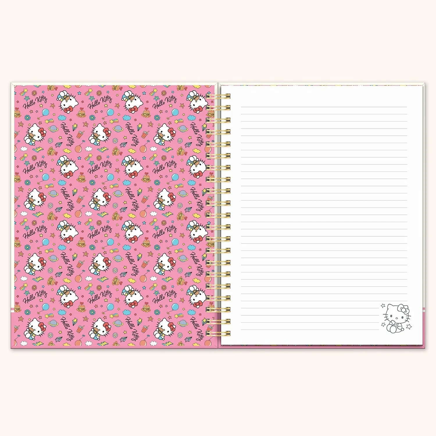 Hello Kitty x Studio Oh! College Letters Extra-Large Spiral Notebook - Image 3