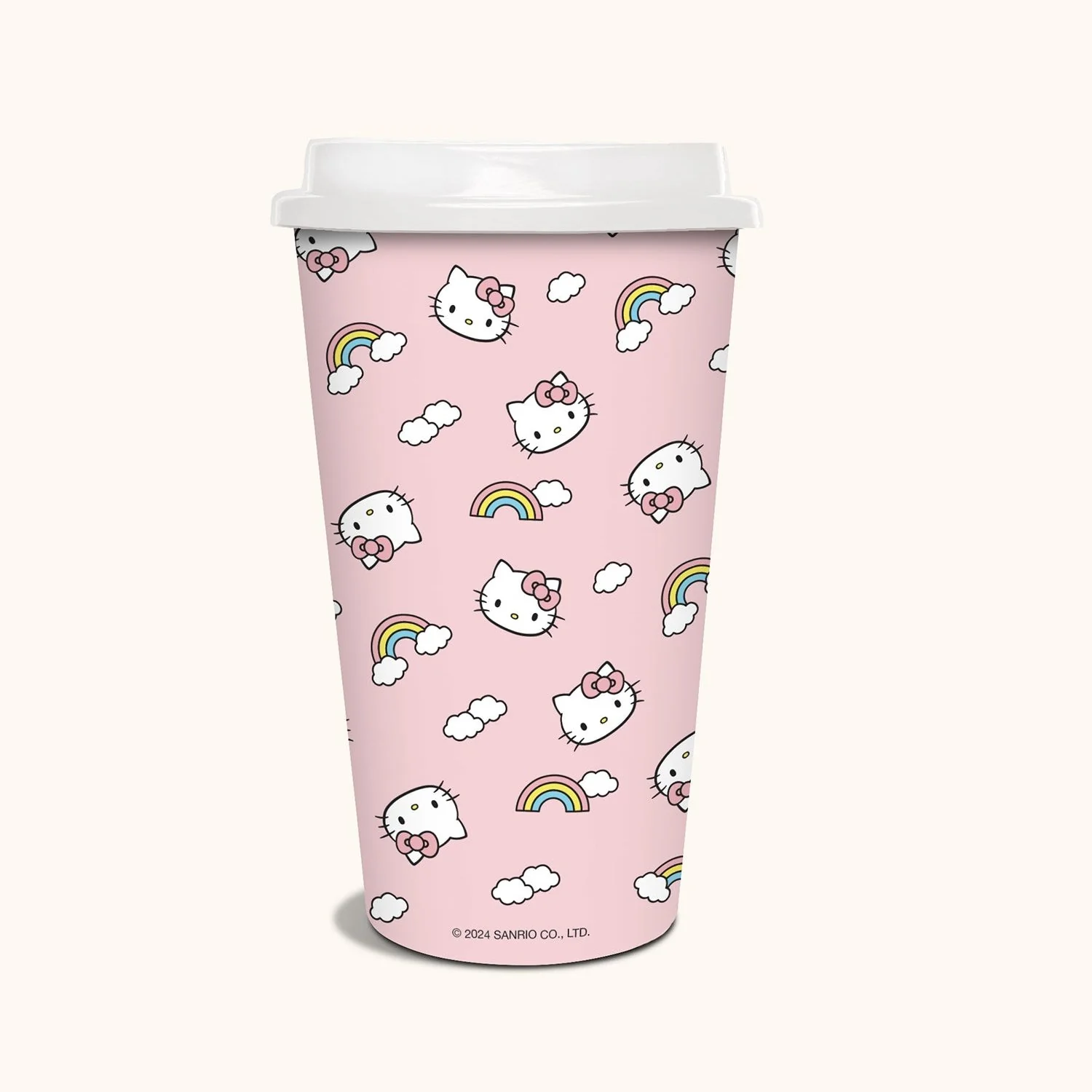 Hello Kitty x Studio Oh! Rainbow Skies Paper Hot Cups - Image 3