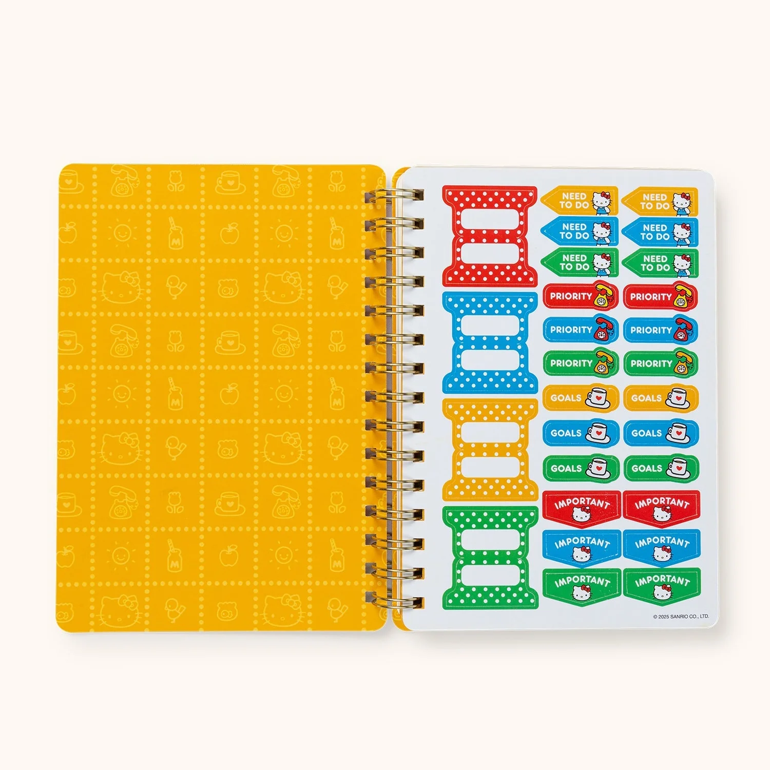 Hello Kitty x Studio Oh! Retro Red Agatha Notebook - Image 2