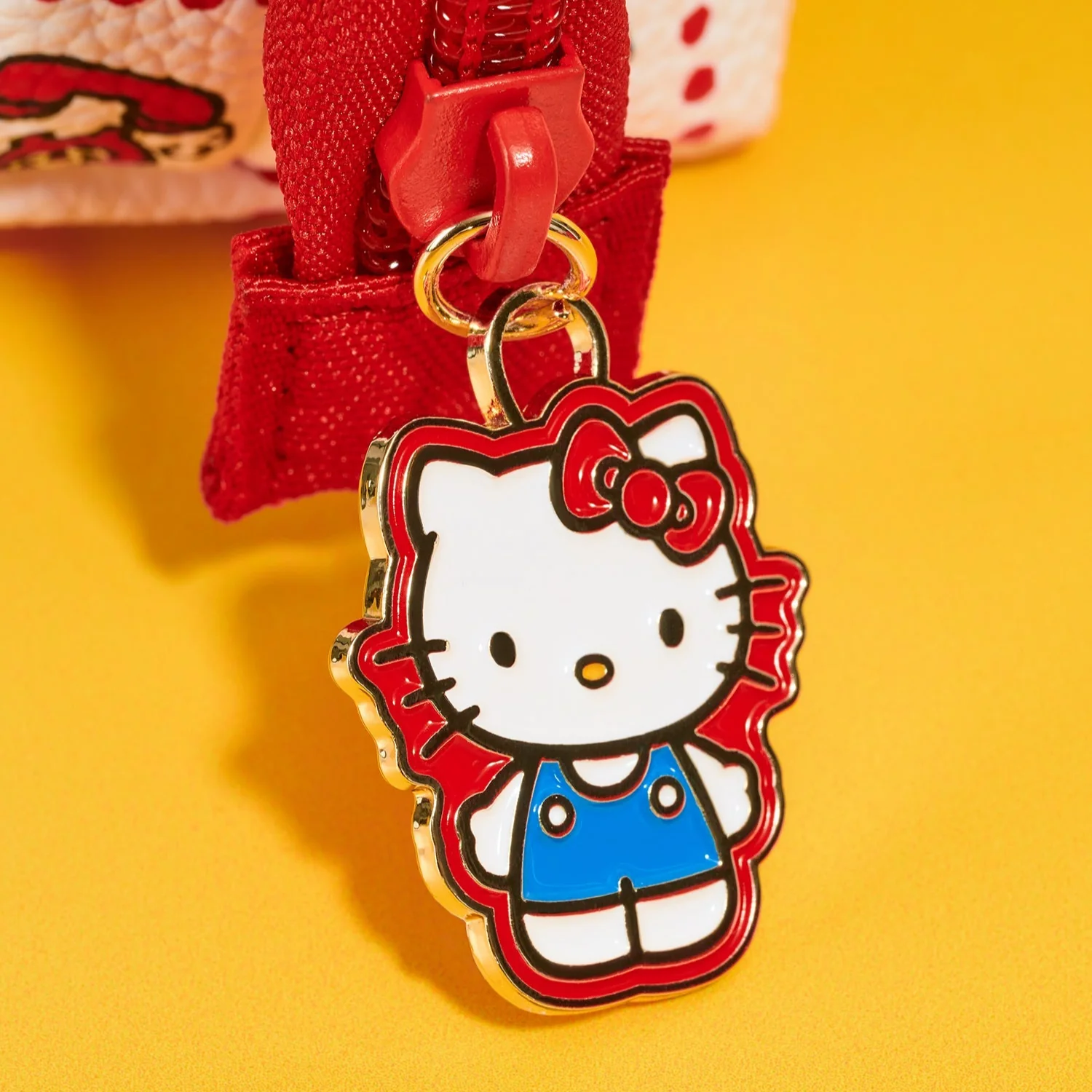 Hello Kitty x Studio Oh! Retro Red Mini Loaf Pencil Pouch - Image 3