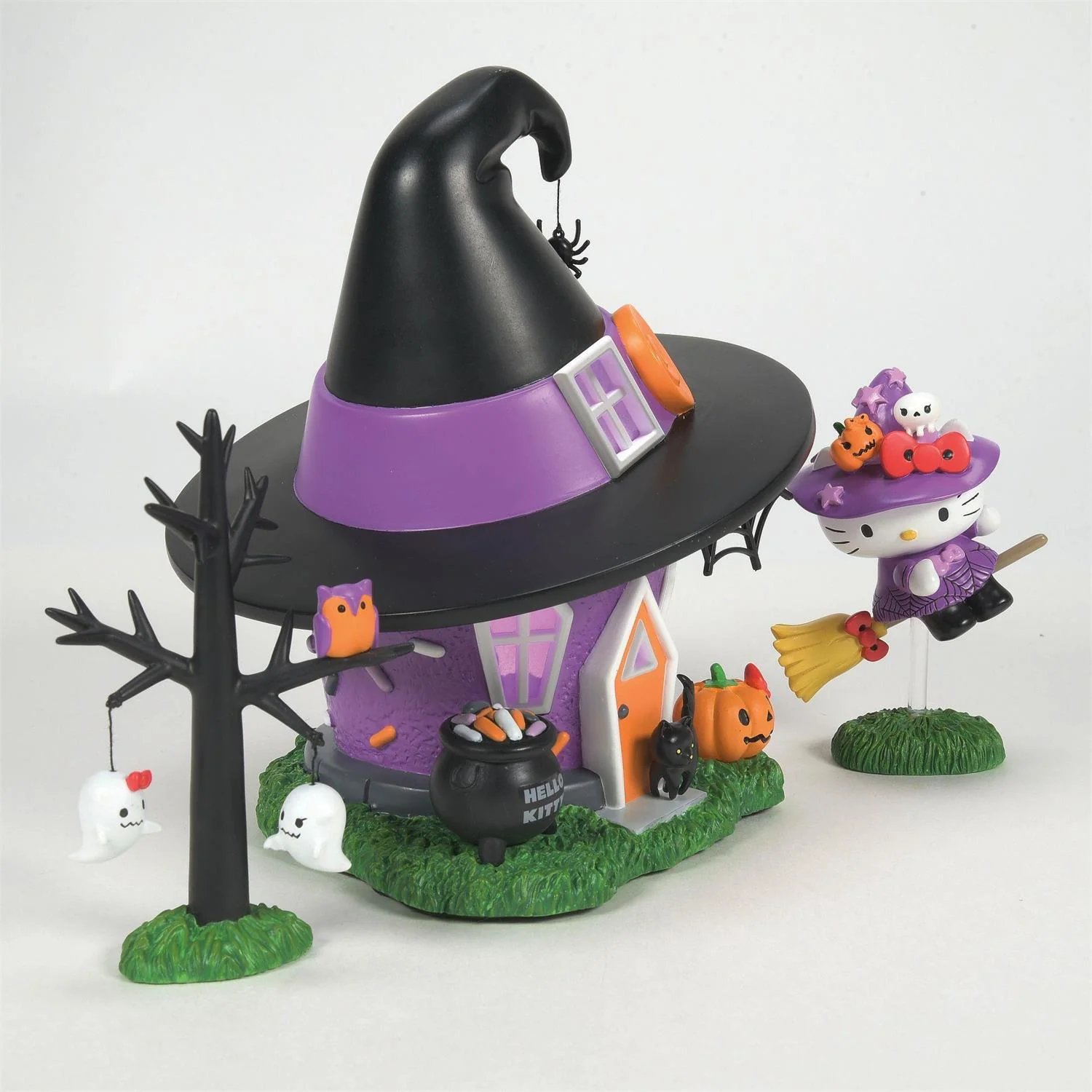 Hello Kitty's Halloween Witch Tower Figurine Set - Image 2