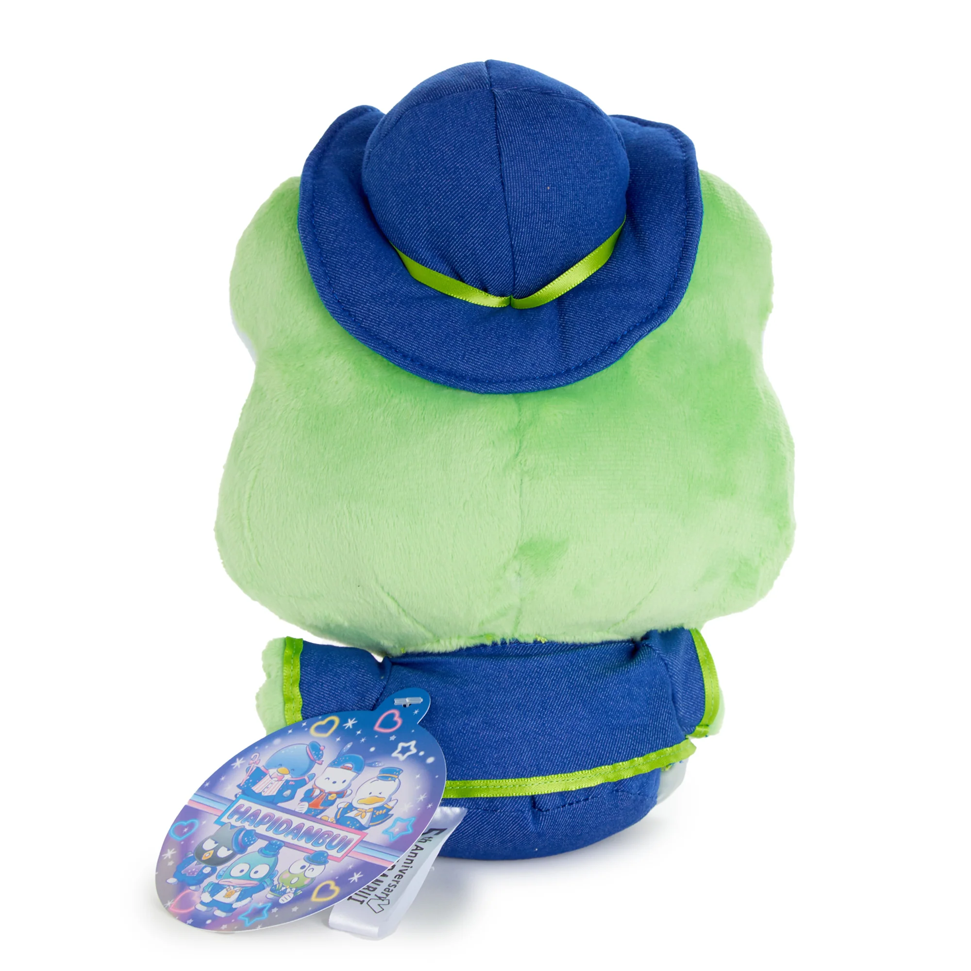 Keroppi 8" Plush (Hapidanbui Boy Band Series) - Image 5