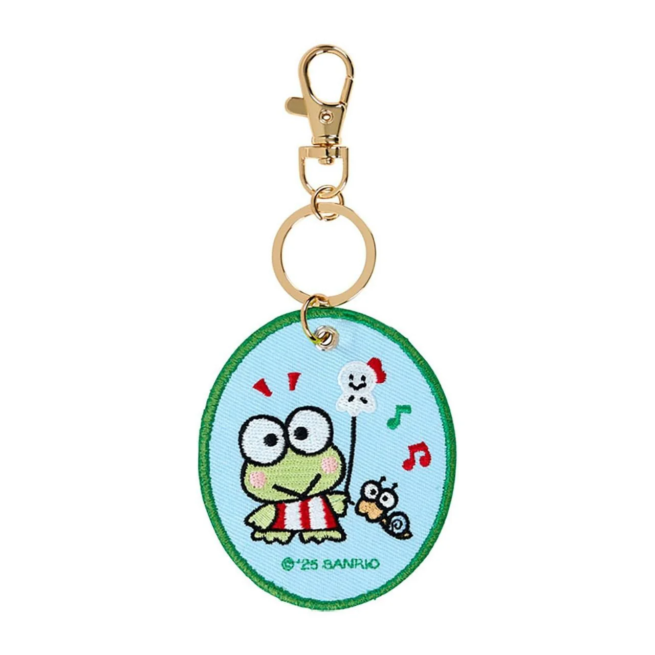 Keroppi Mascot Badge Keychain (Sanrio Character Award Series) - Image 4