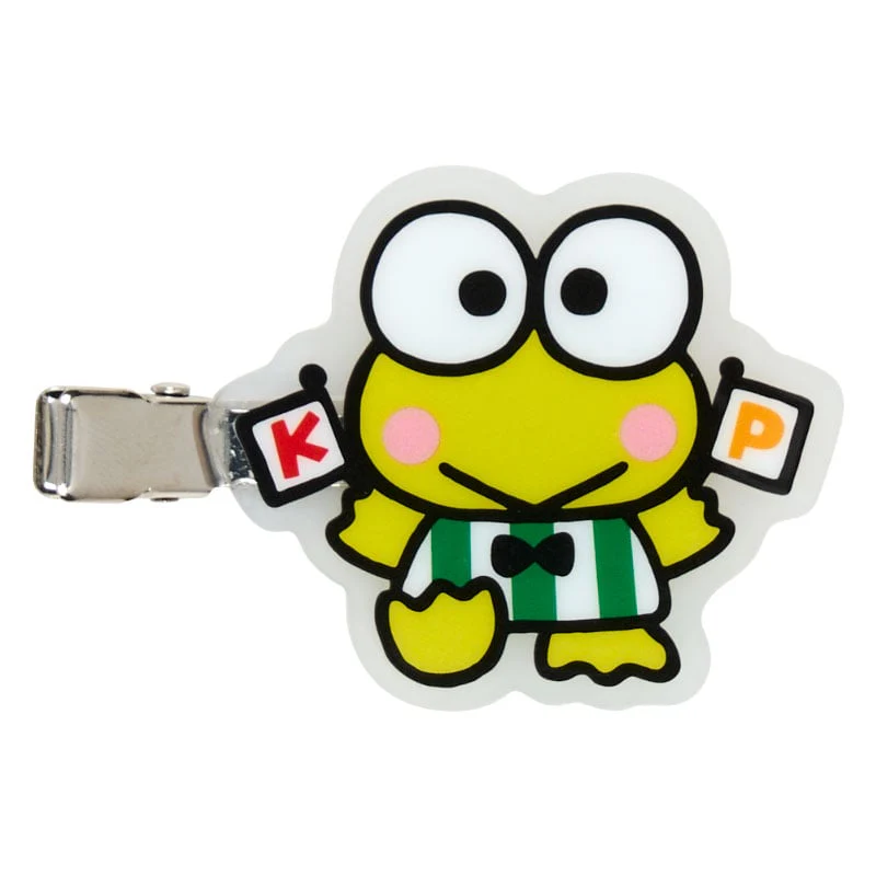 Keroppi Mini Hair Clip Set (Sanrio Forever Series) - Image 3