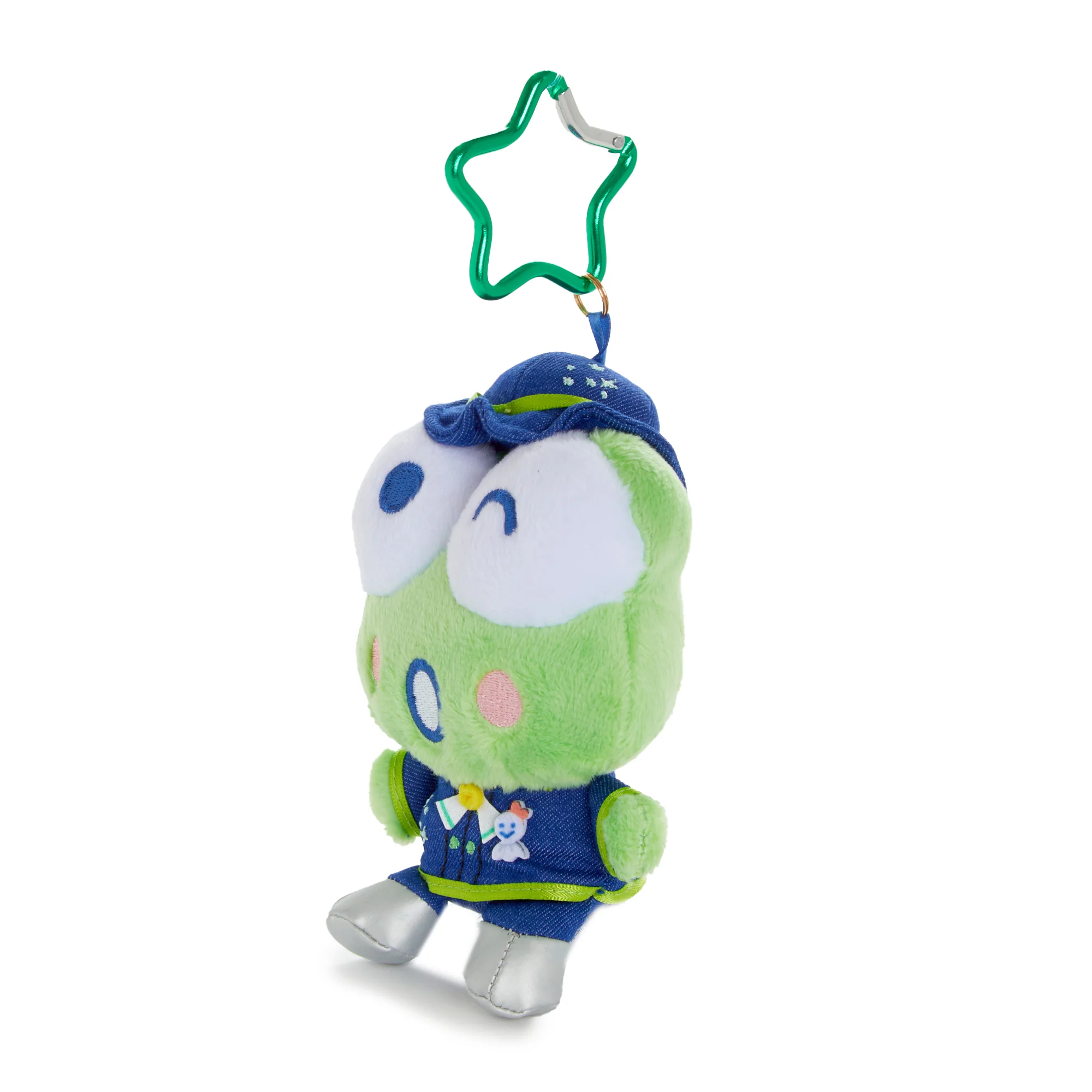 Keroppi Plush Mascot Keychain (Hapidanbui Boy Band Series) - Image 5