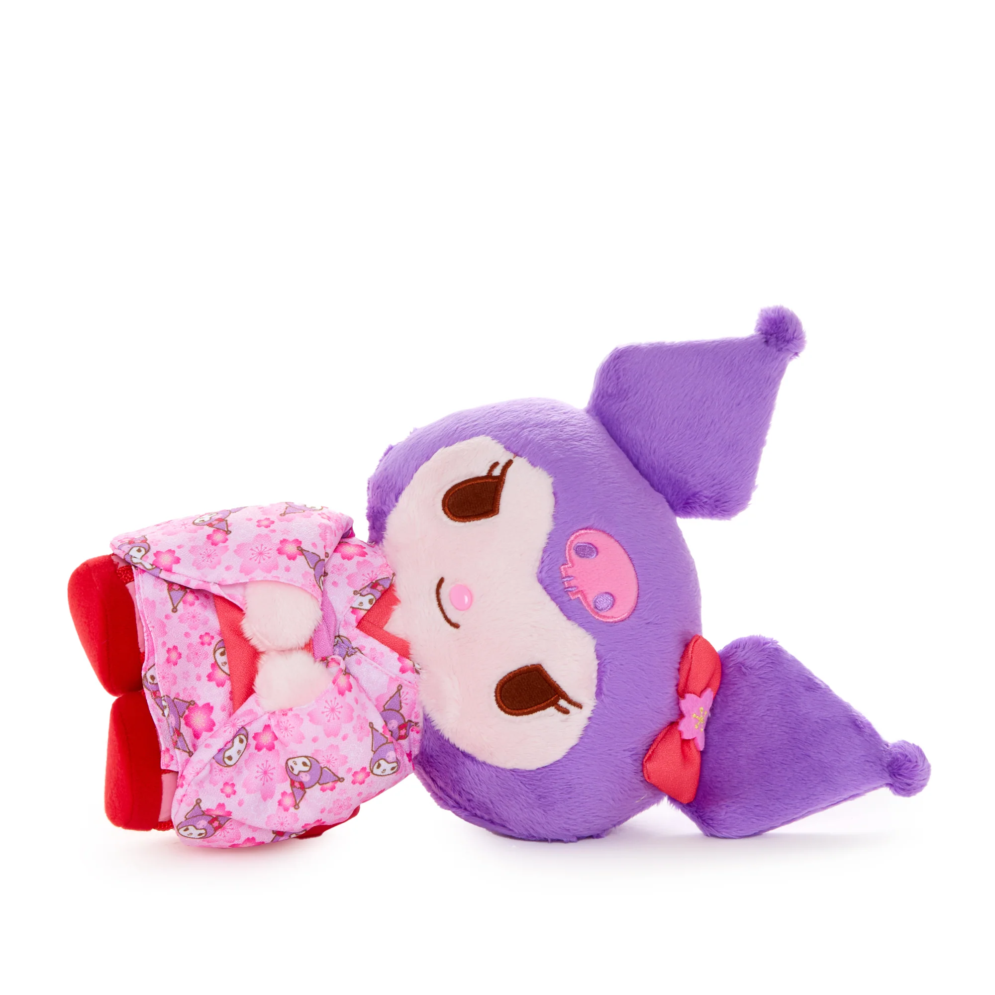 Kuromi 10” Pink Standing Plush (Spring Kimono Series) - Image 4