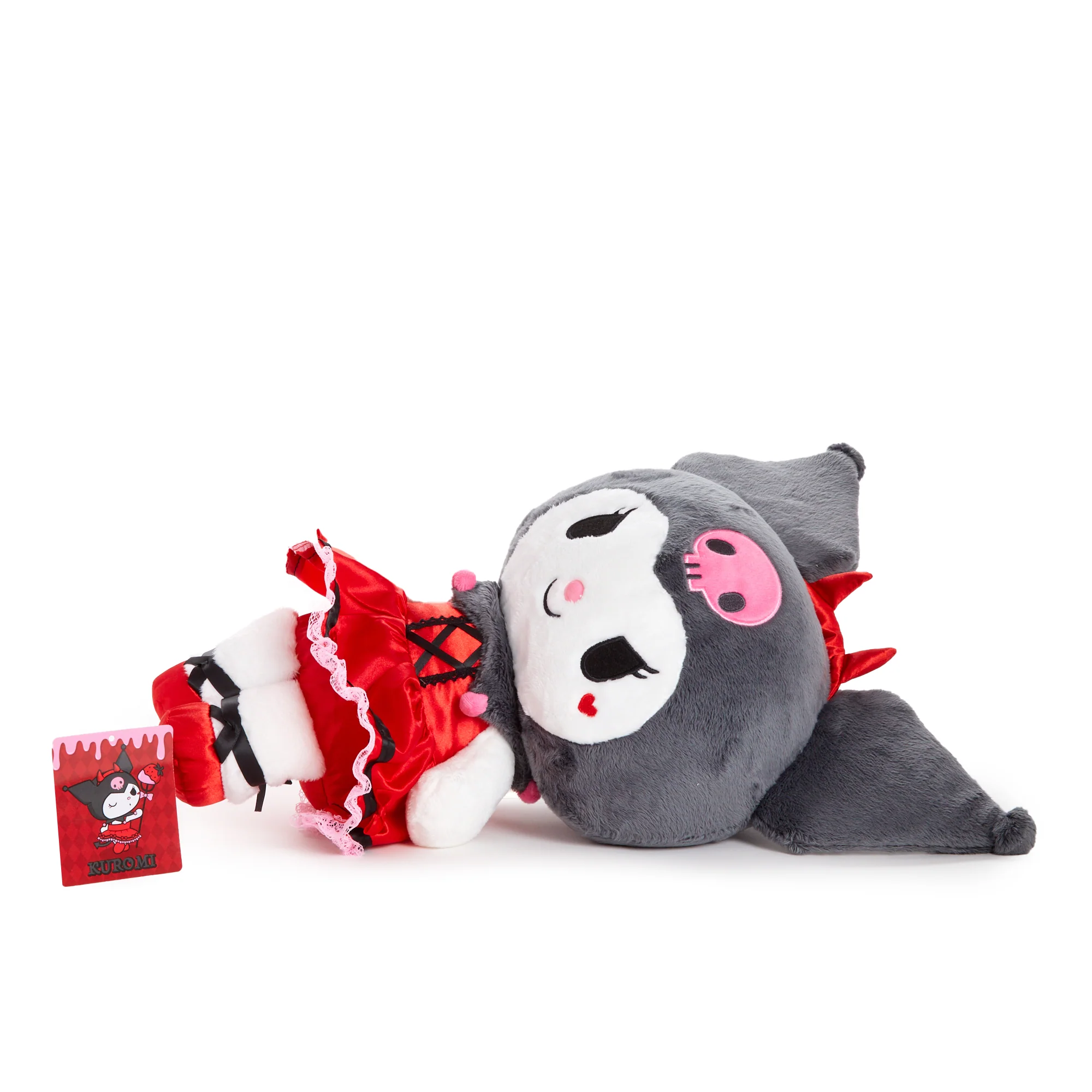 Kuromi 12" Plush (Strawberry Treat Series) - Image 5