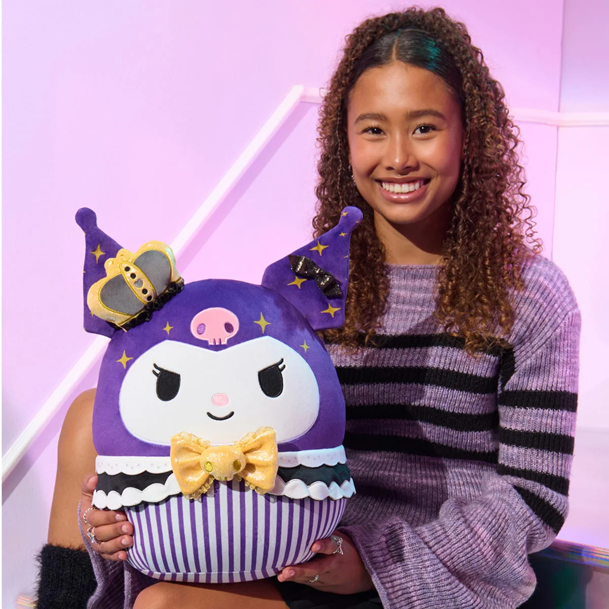 Kuromi 12" Squishmallows Plush (20th Anniversary) - Image 3
