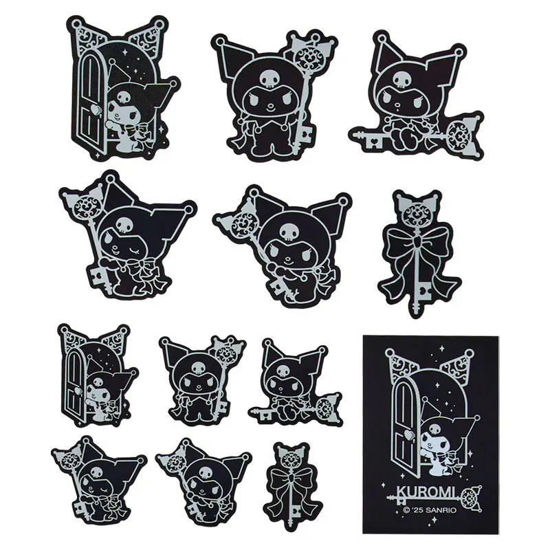 Kuromi 13-pc Sticker Pack (20th Anniv. Special Key Series) - Image 2
