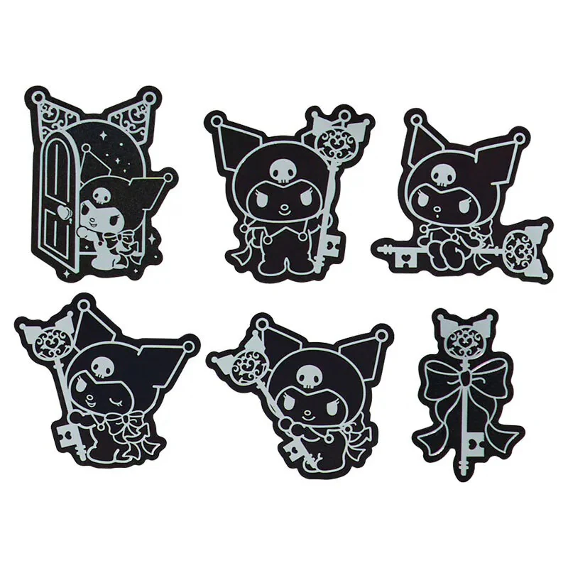 Kuromi 13-pc Sticker Pack (20th Anniv. Special Key Series) - Image 3