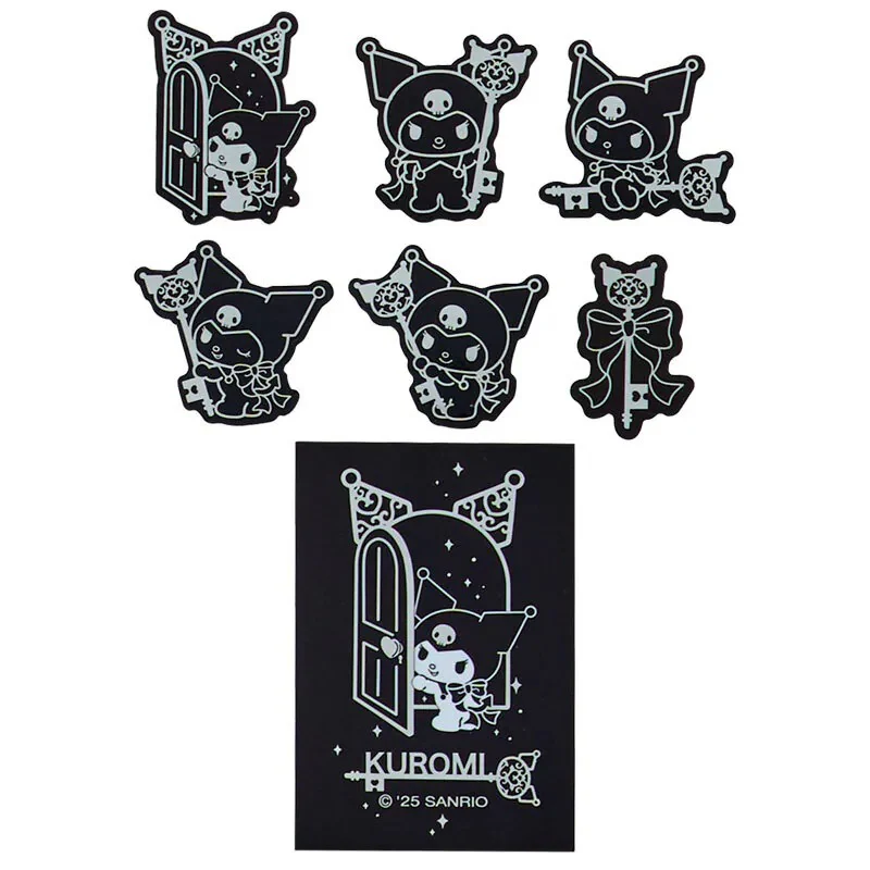 Kuromi 13-pc Sticker Pack (20th Anniv. Special Key Series) - Image 4
